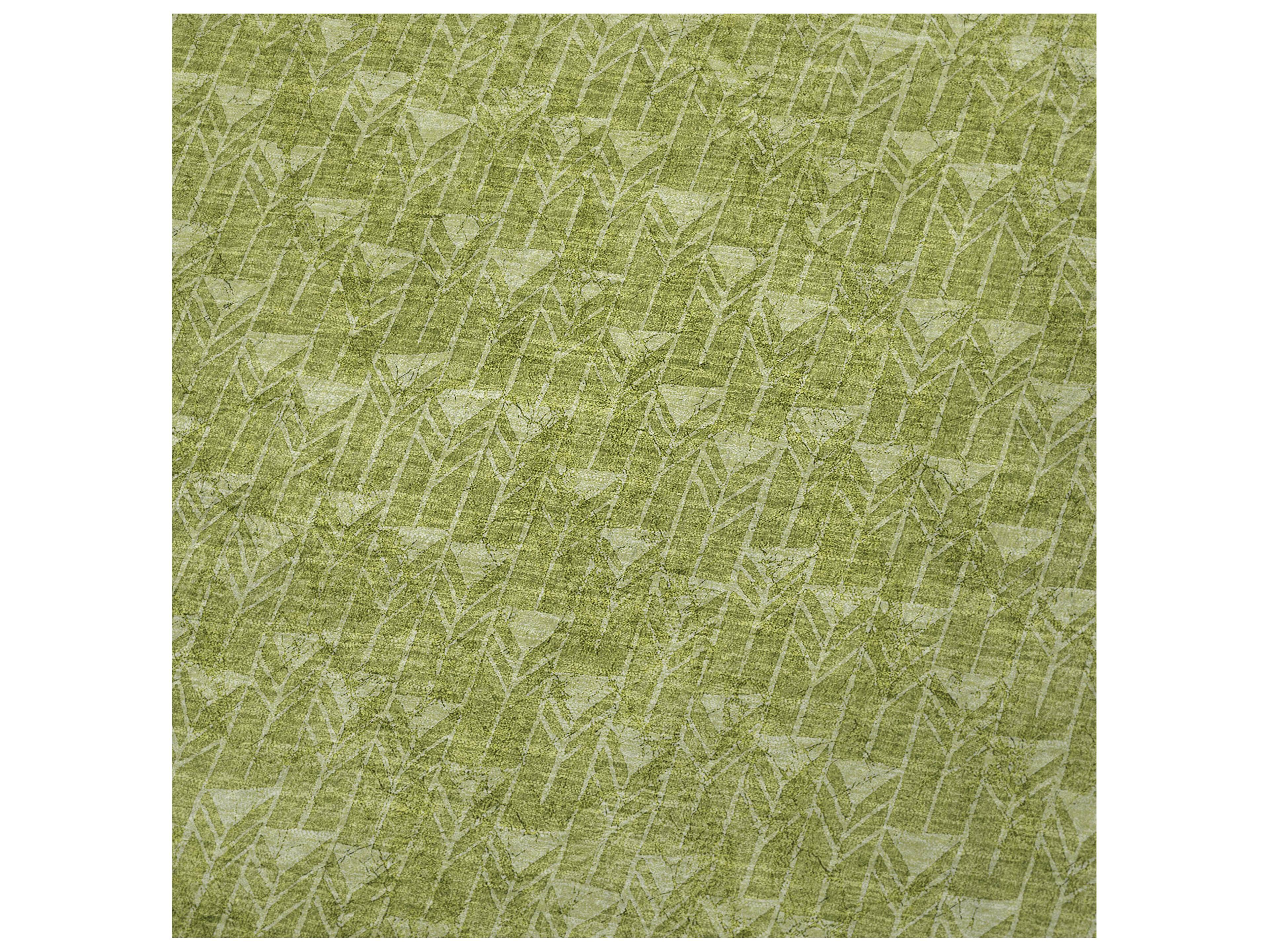 Dalyn Sherpa Green Polyester Throw