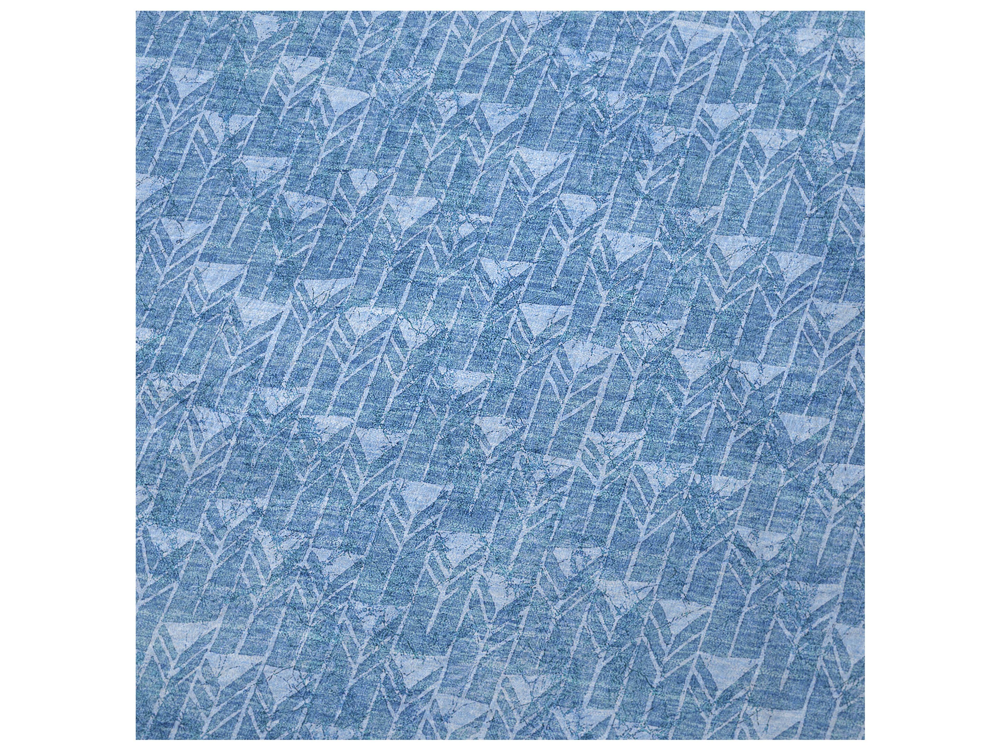 Dalyn Sherpa Blue Polyester Throw