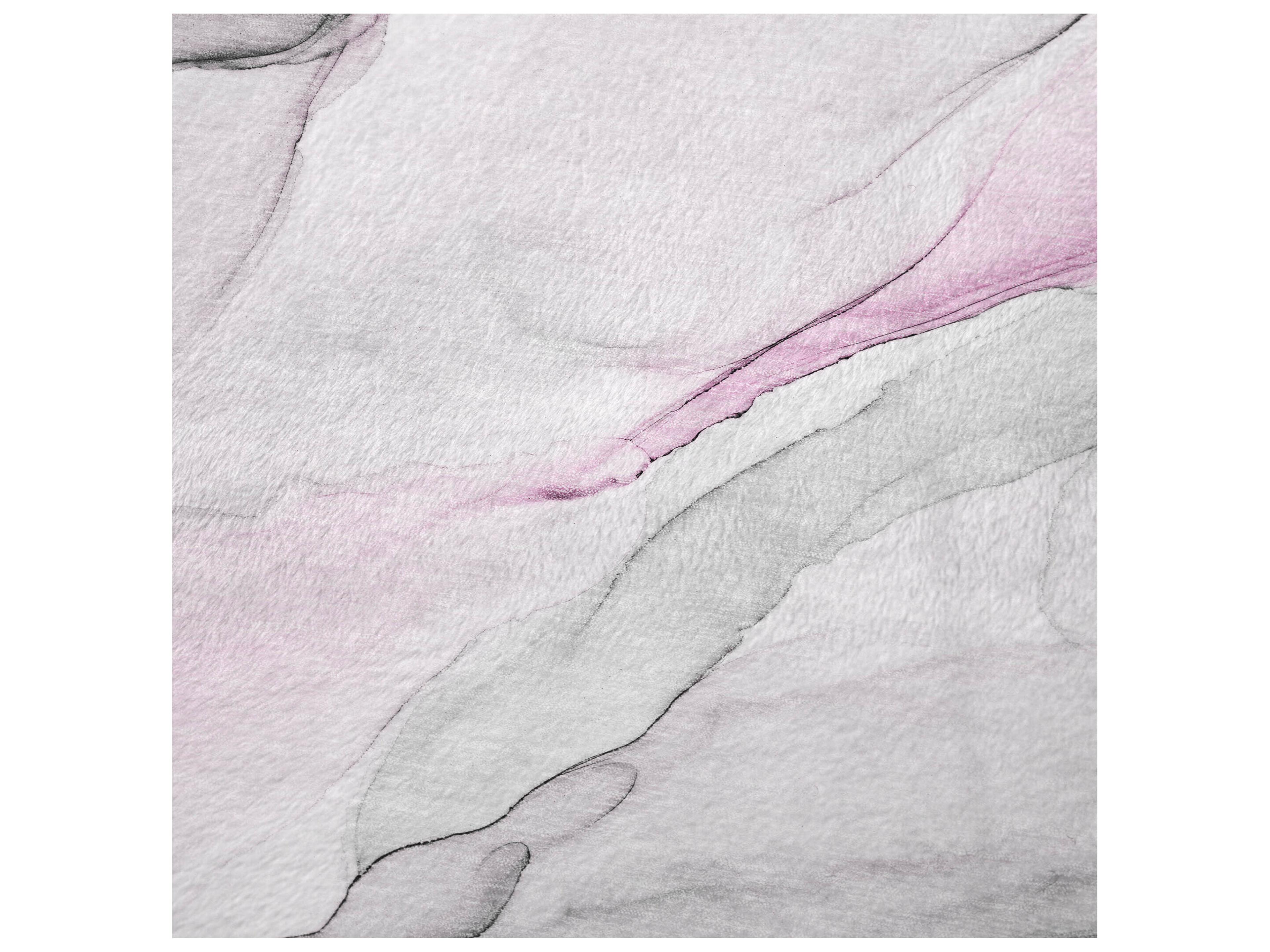 Dalyn Sherpa Pink Polyester Throw
