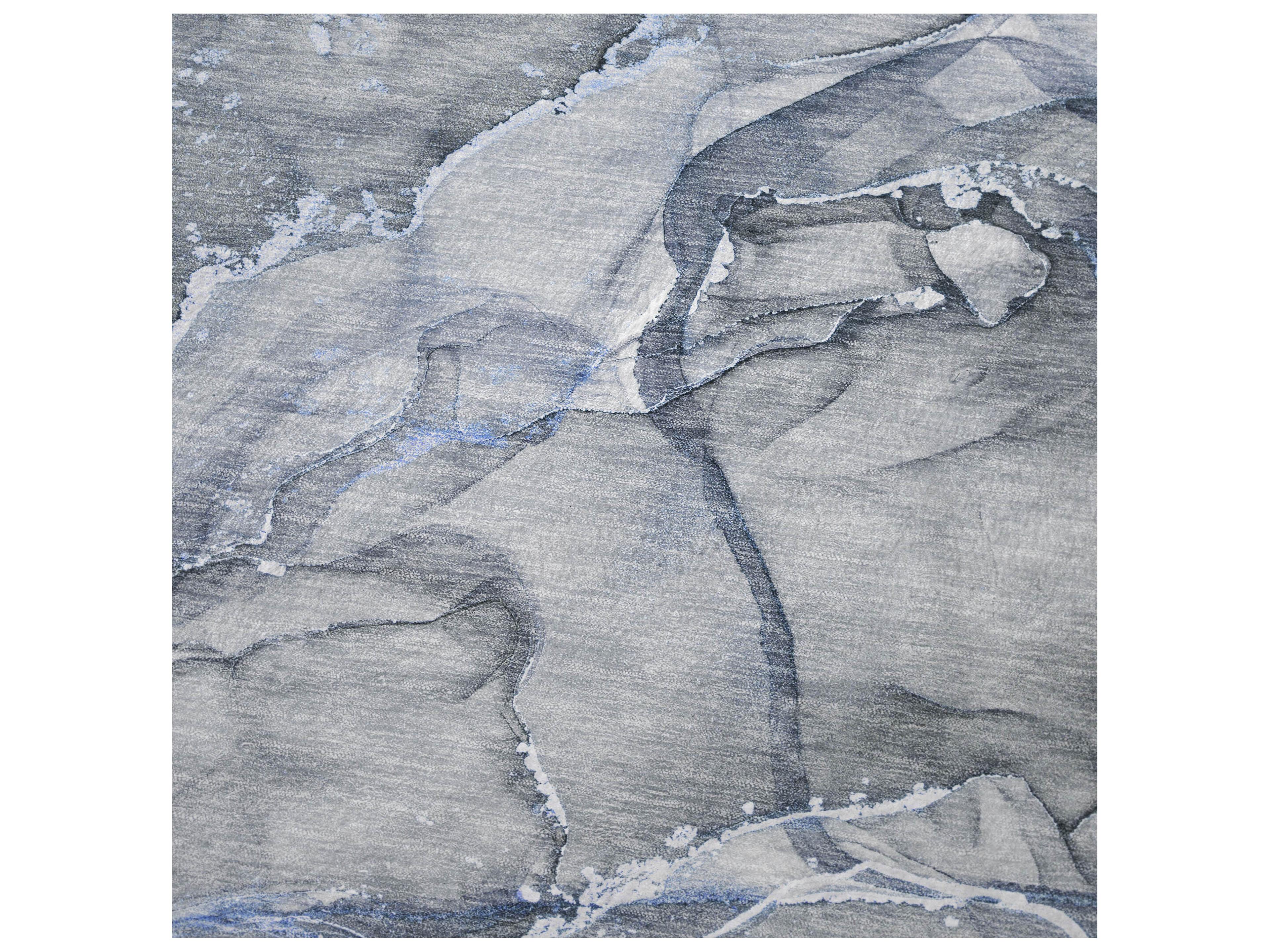 Dalyn Sherpa Blue Polyester Throw