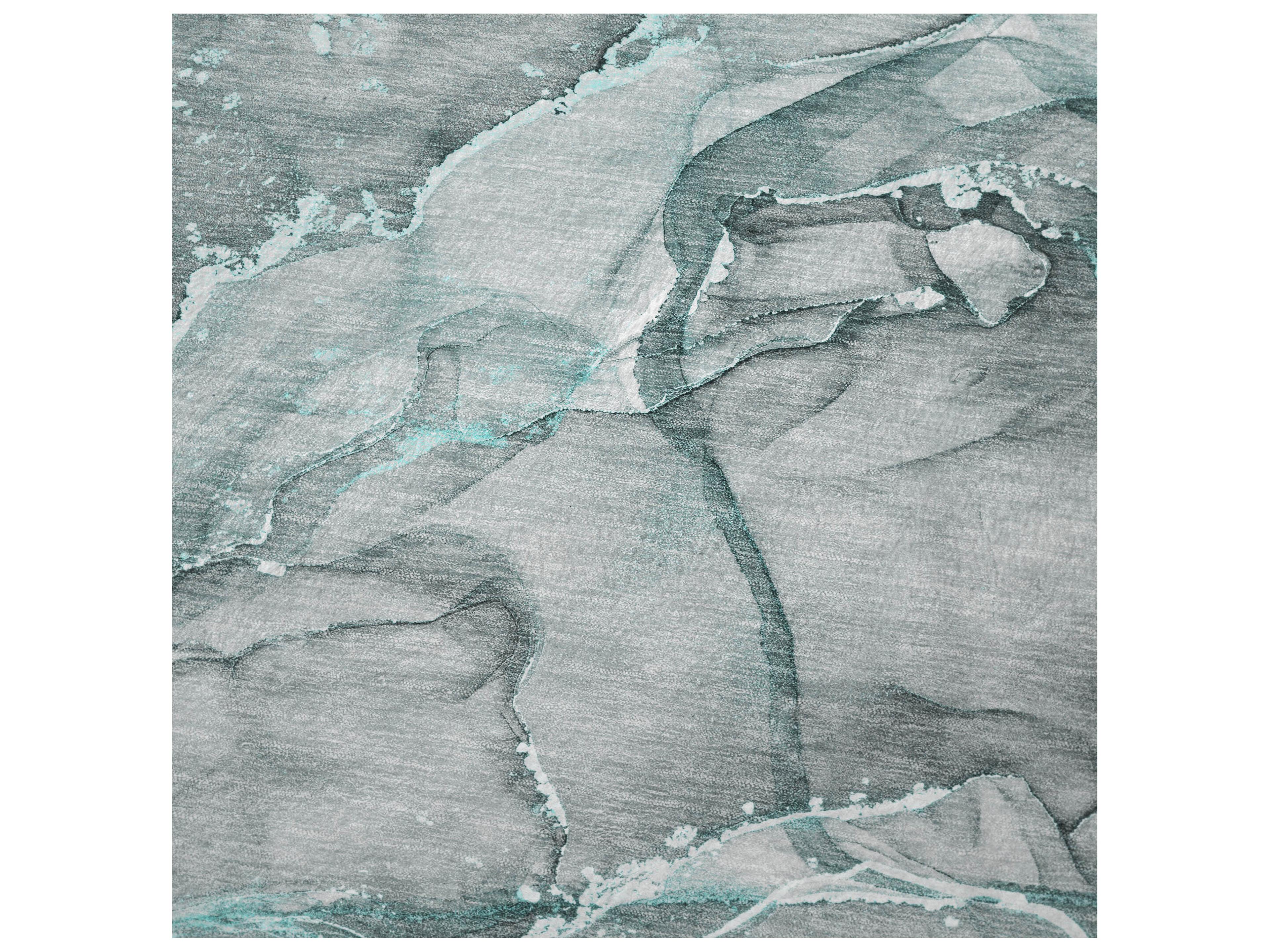 Dalyn Sherpa Teal Polyester Throw