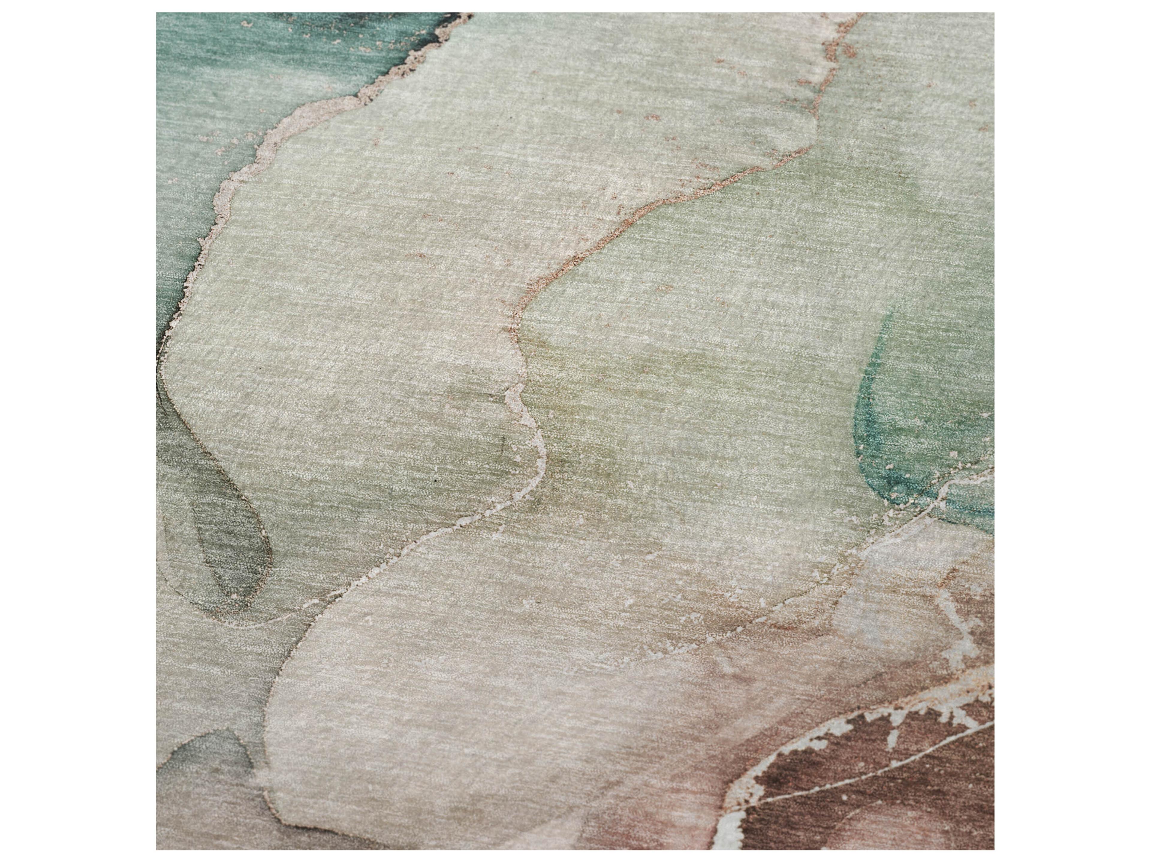 Dalyn Sherpa Teal Polyester Throw