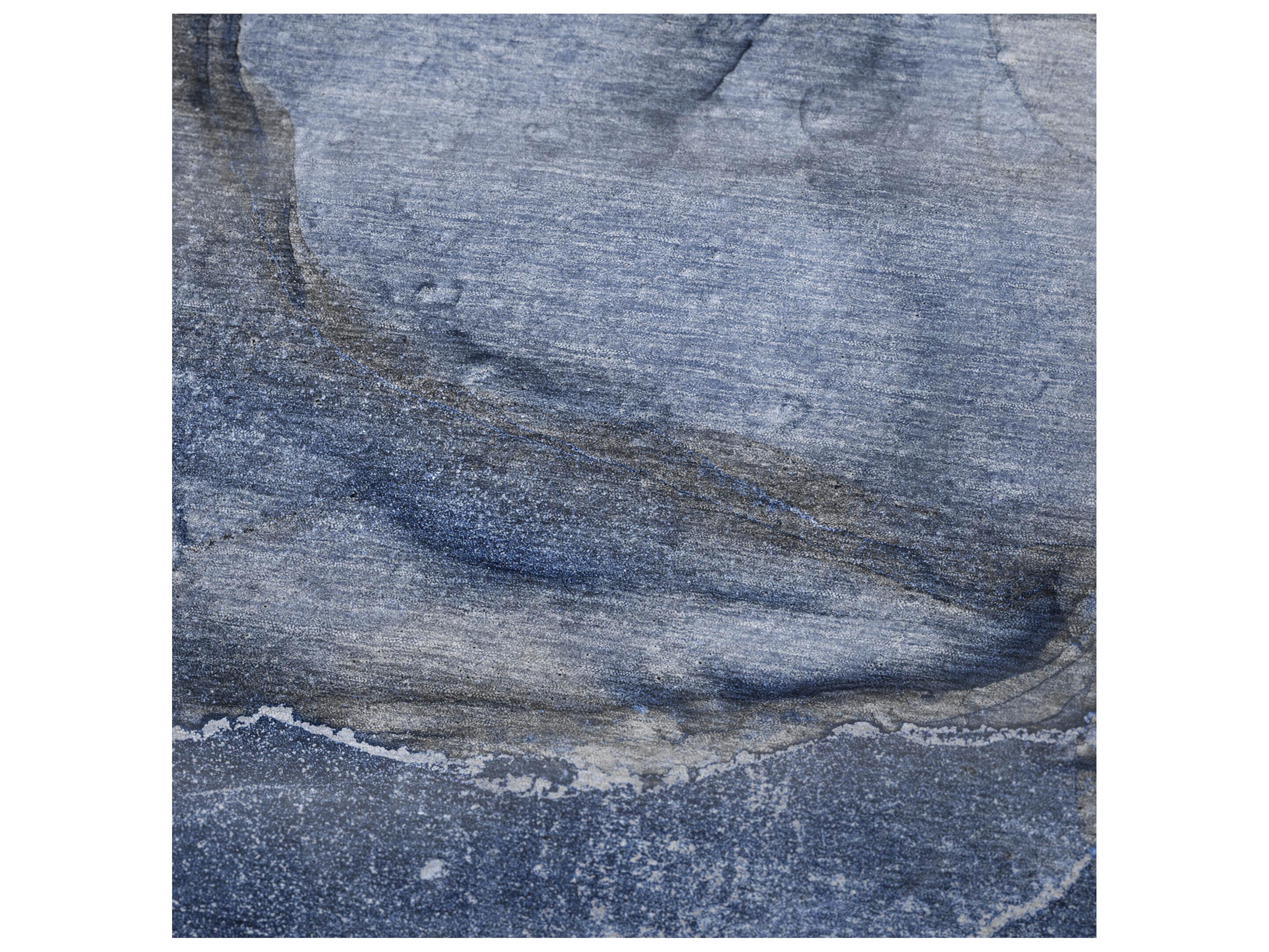 Dalyn Sherpa Blue Polyester Throw