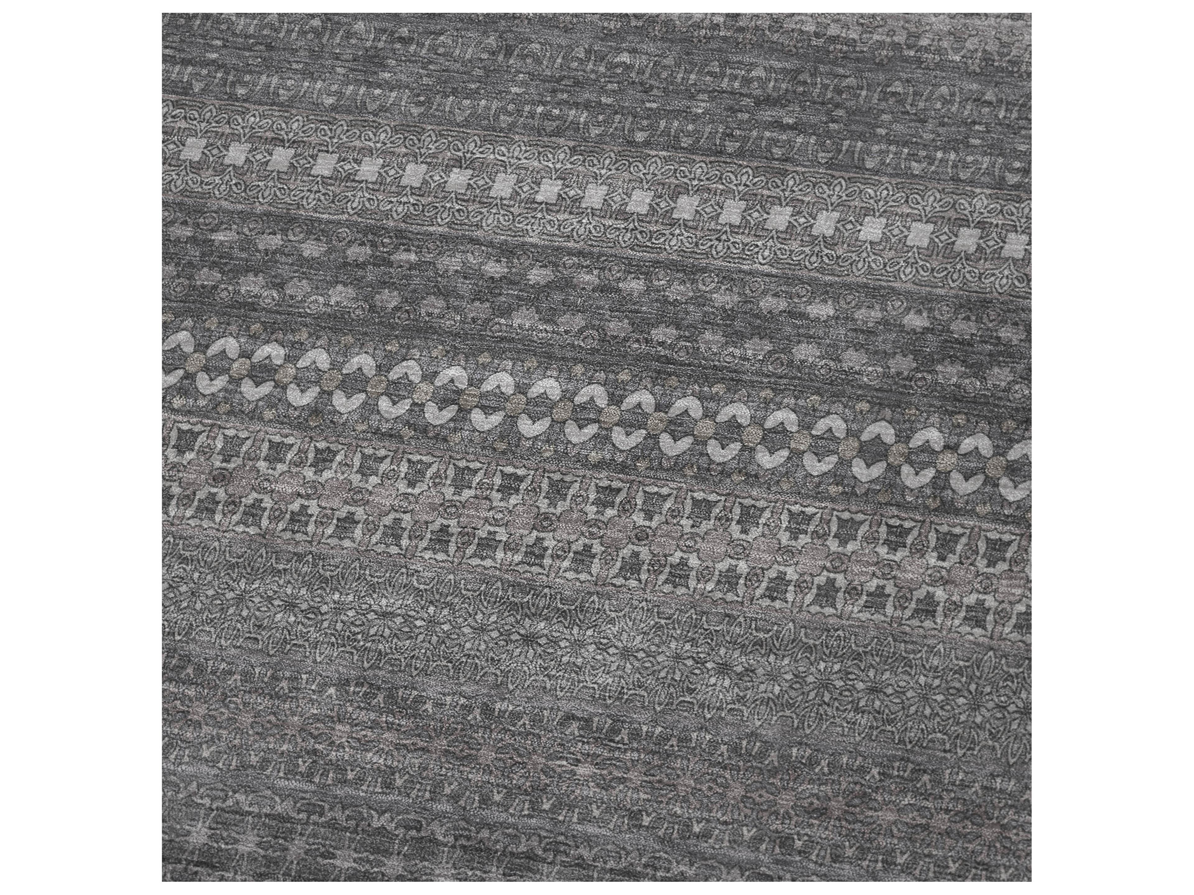 Dalyn Sherpa Gray Polyester Throw