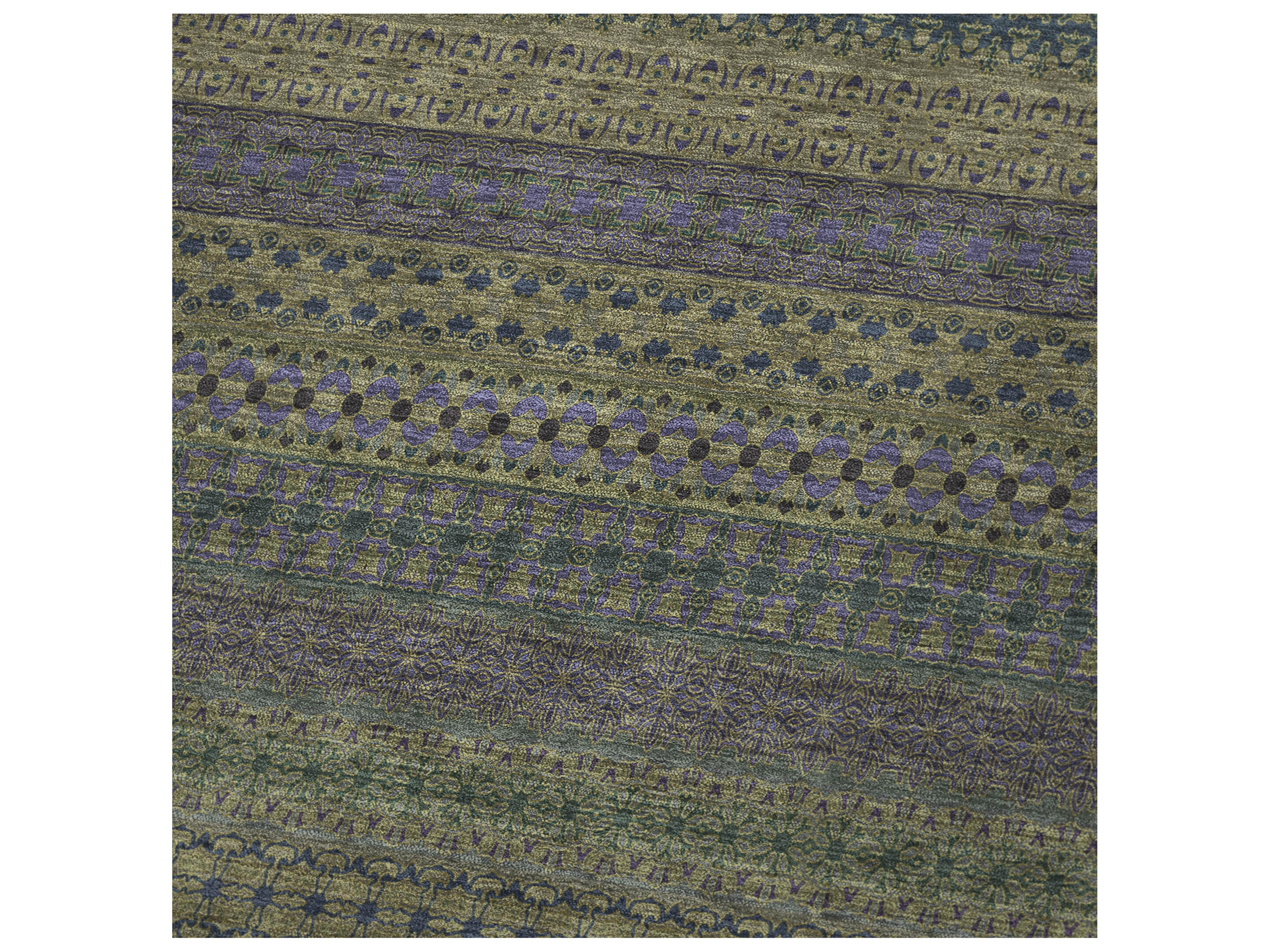 Dalyn Sherpa Green Polyester Throw