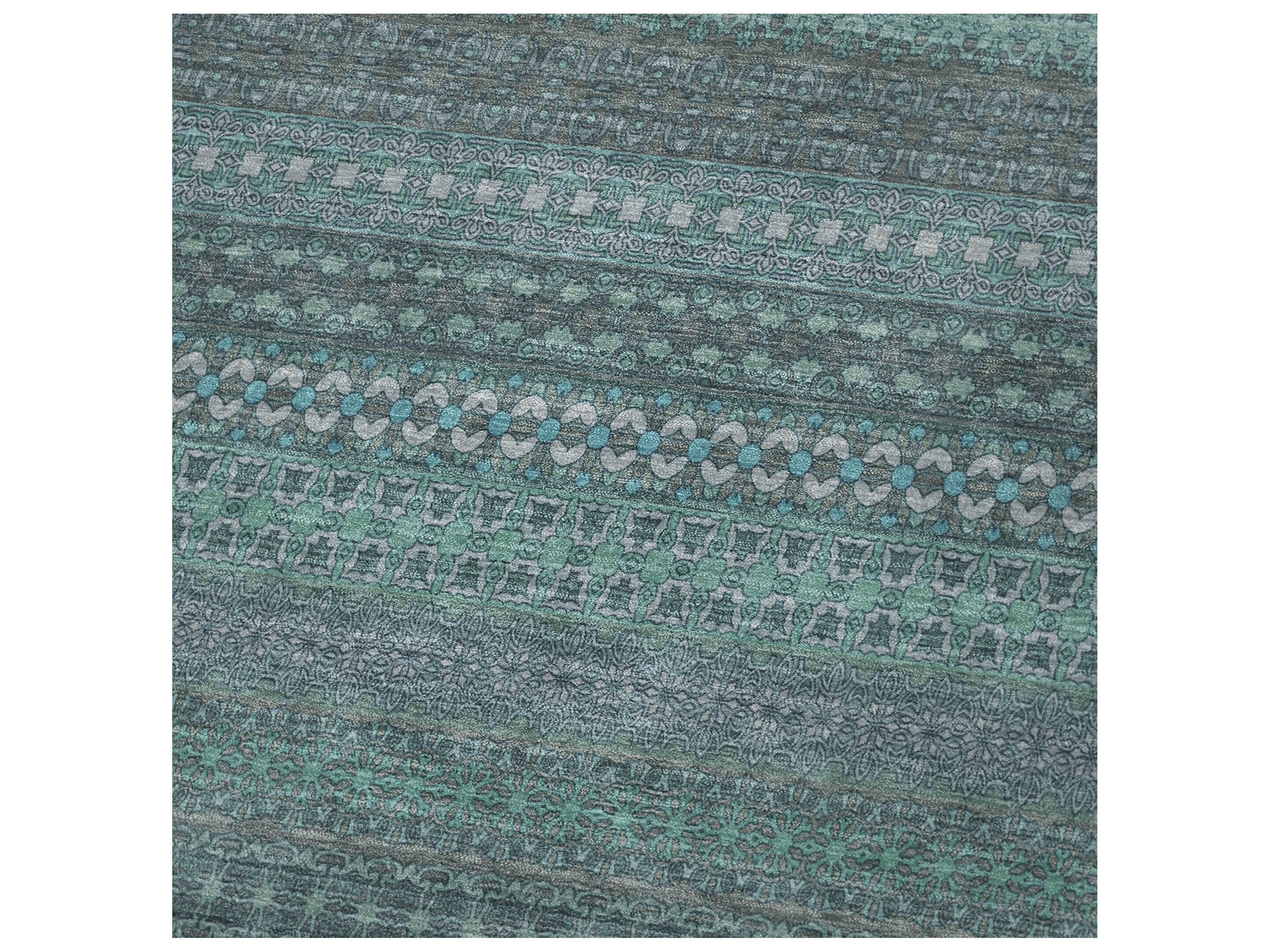 Dalyn Sherpa Teal Polyester Throw