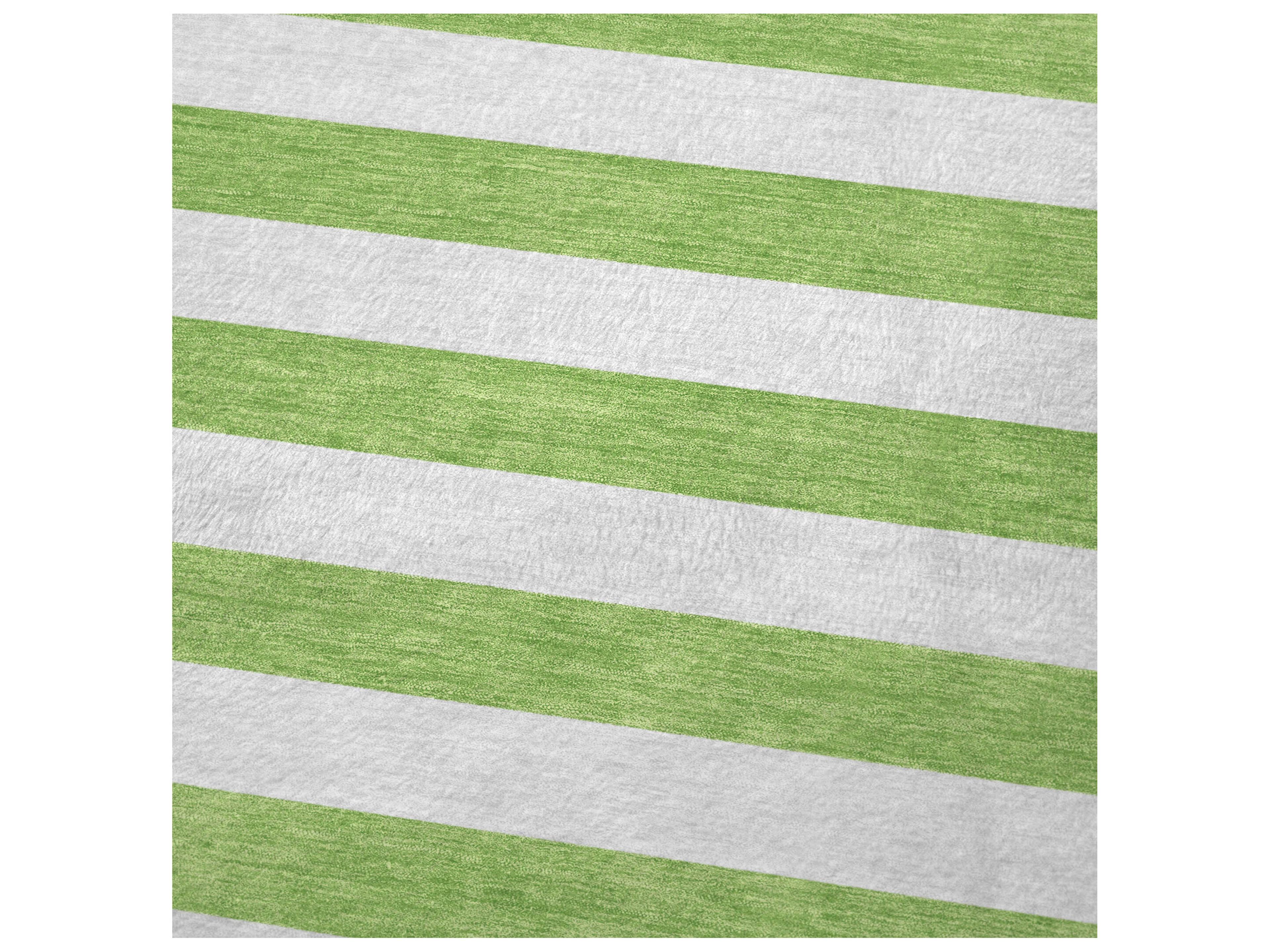 Dalyn Sherpa Green Polyester Throw