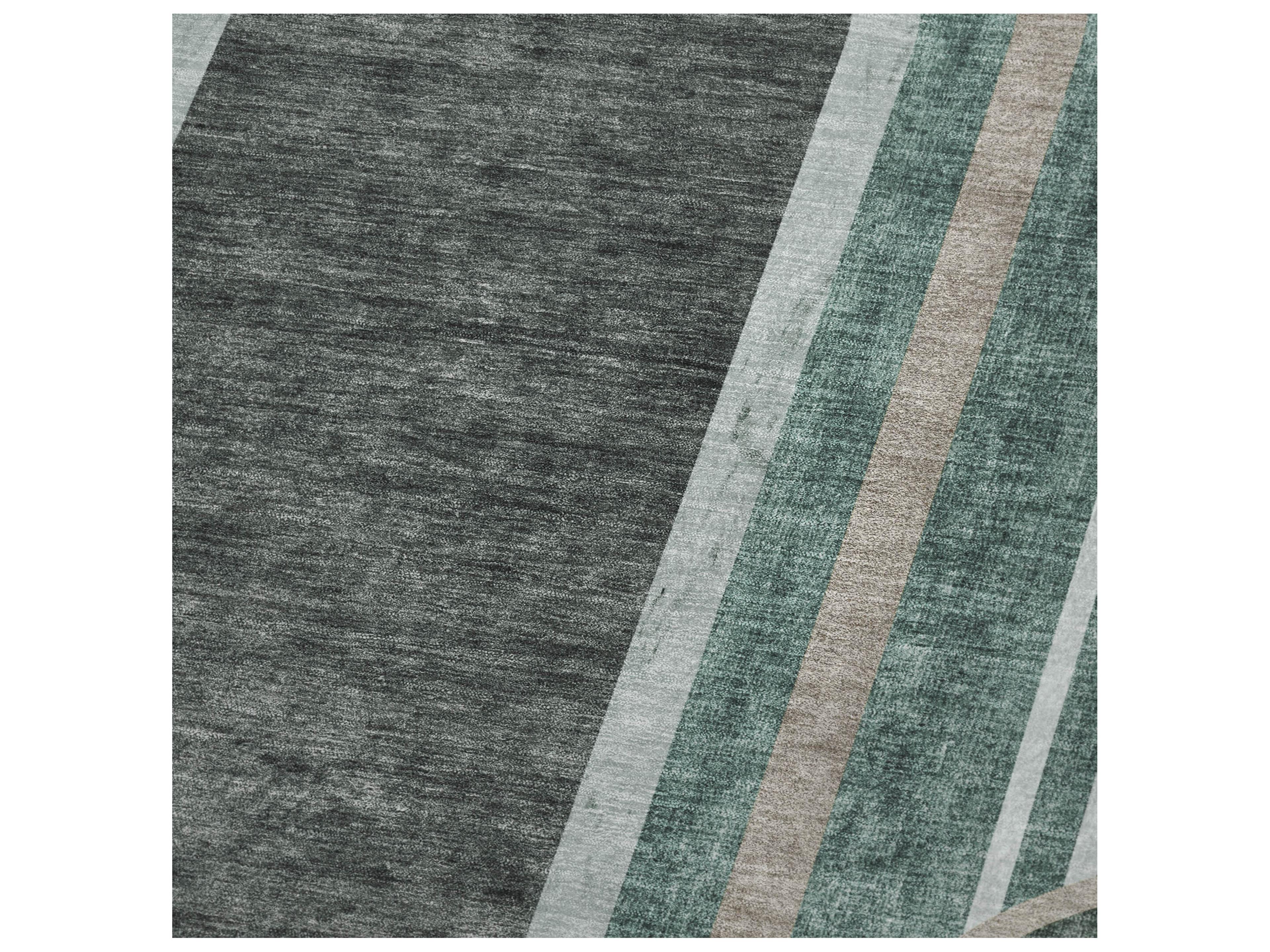 Dalyn Sherpa Green Polyester Throw