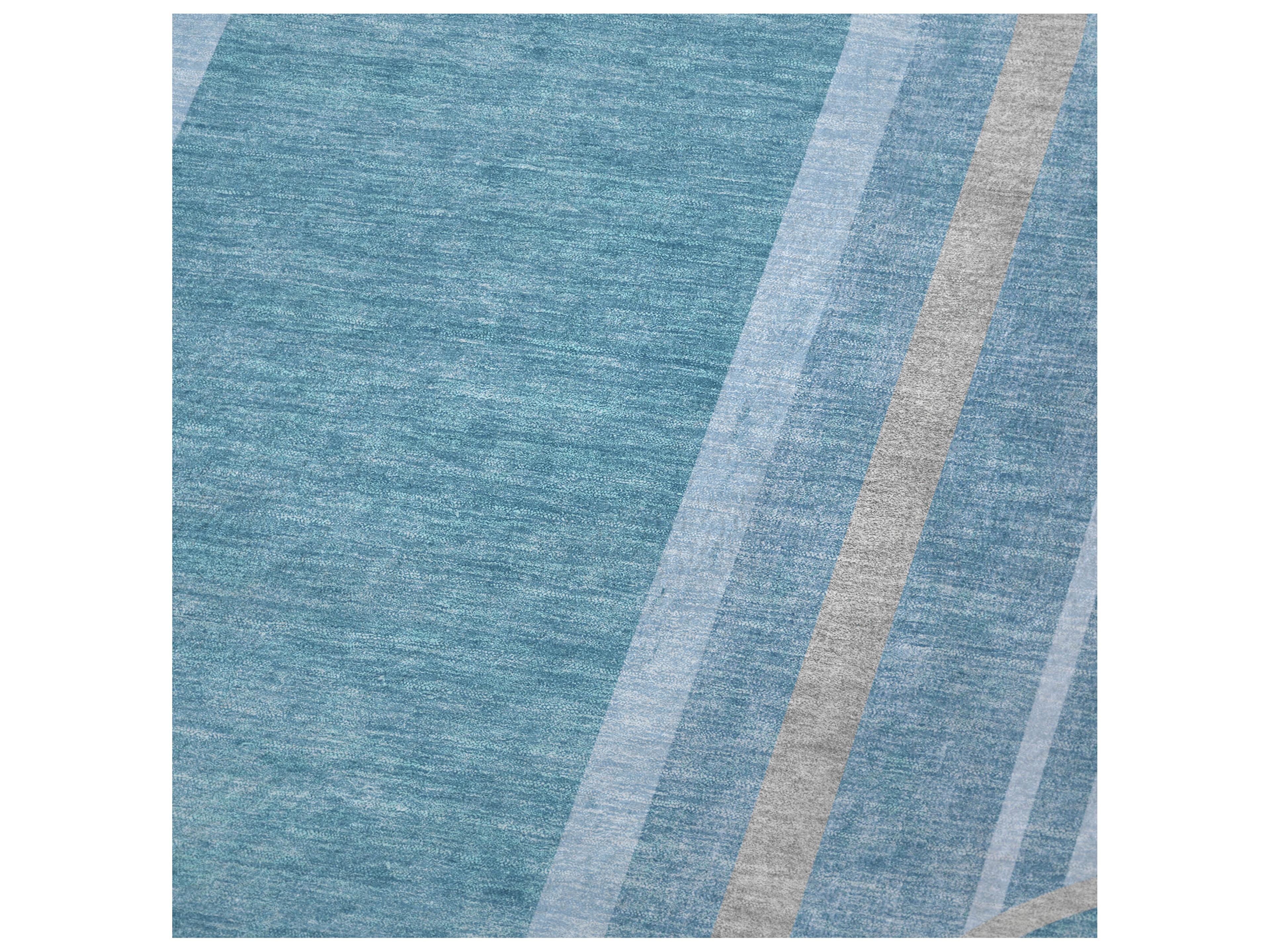 Dalyn Sherpa Teal Polyester Throw