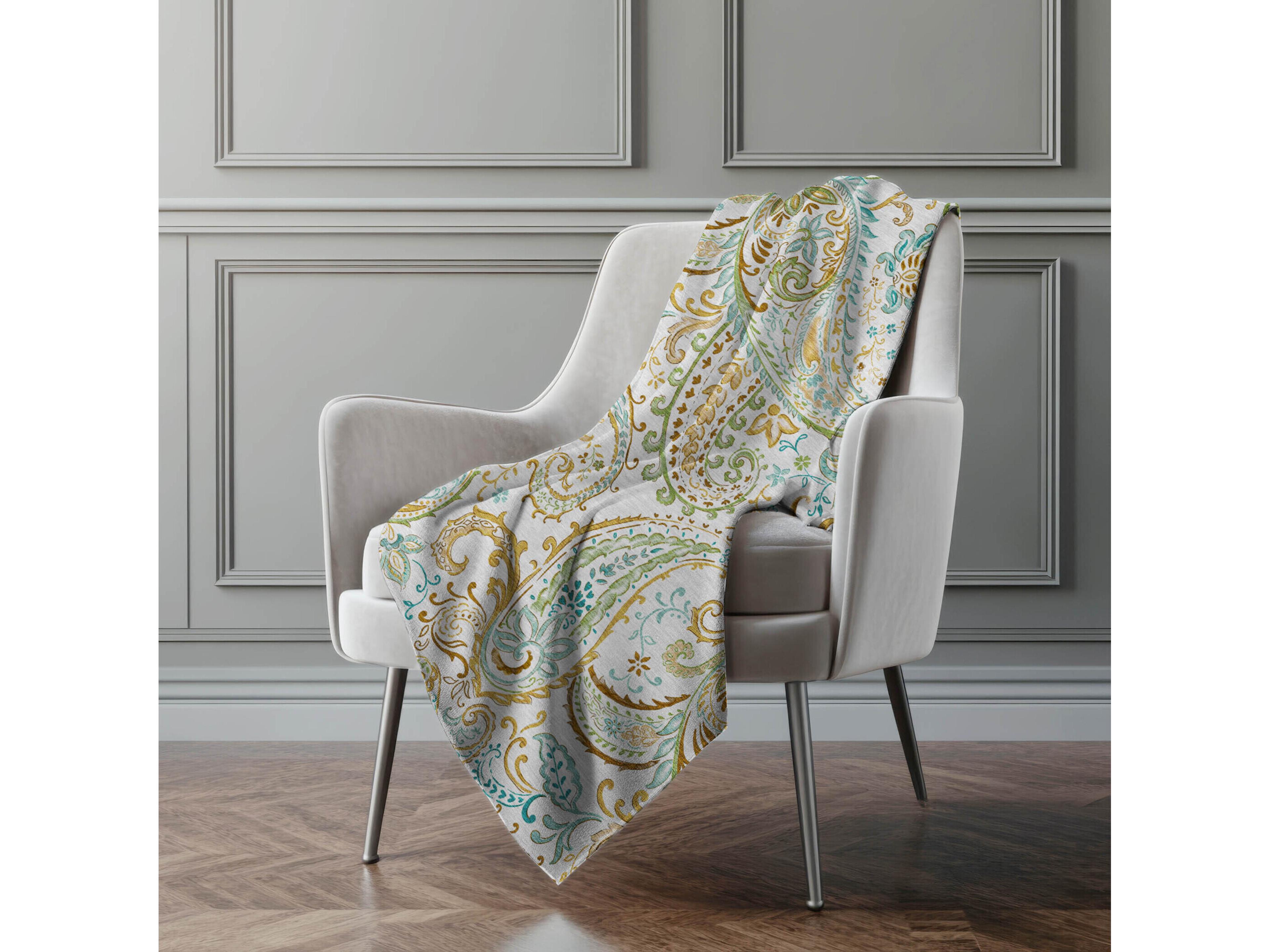 Dalyn Sherpa Ivory Polyester Throw