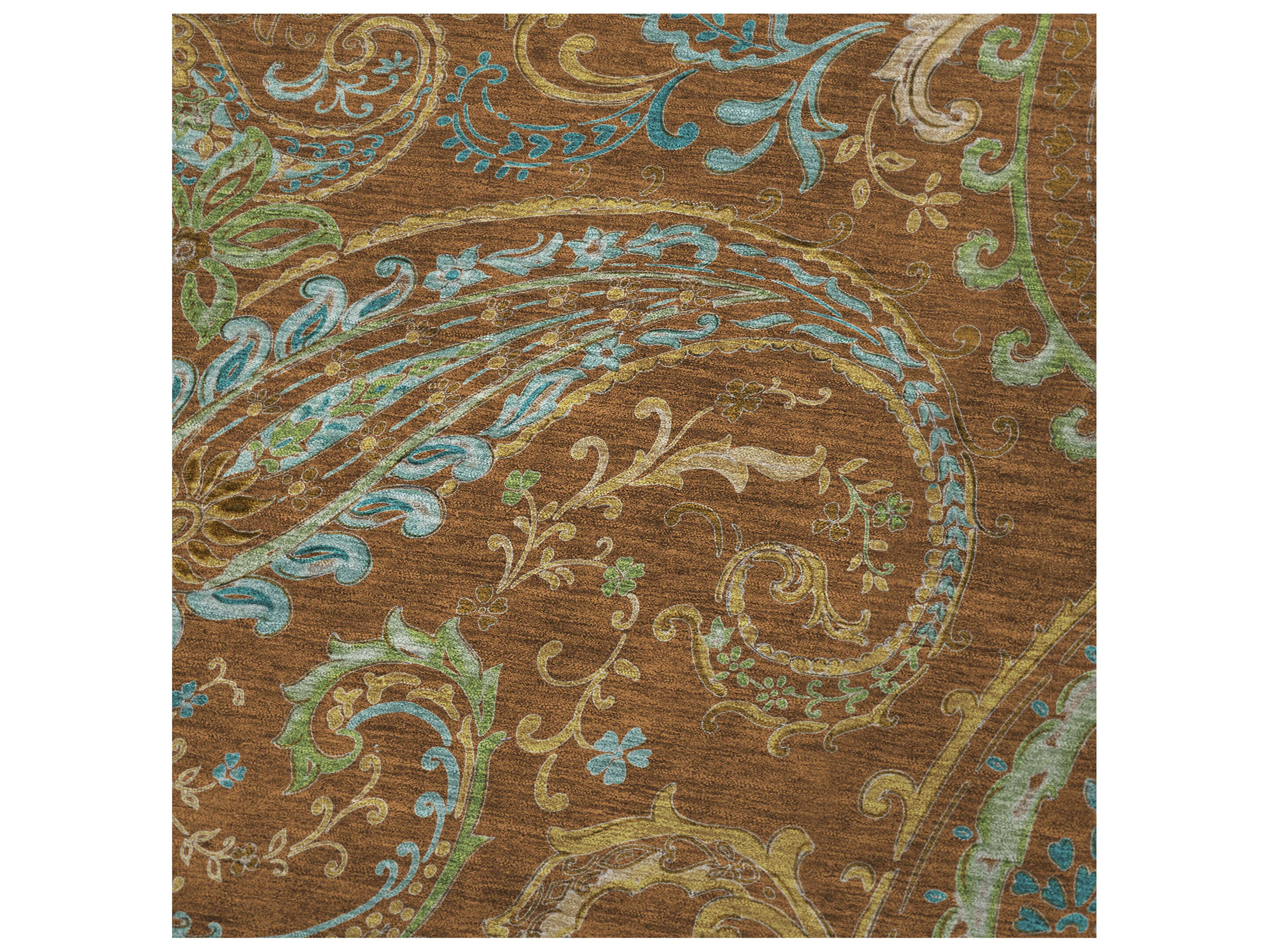 Dalyn Sherpa Orange Polyester Throw