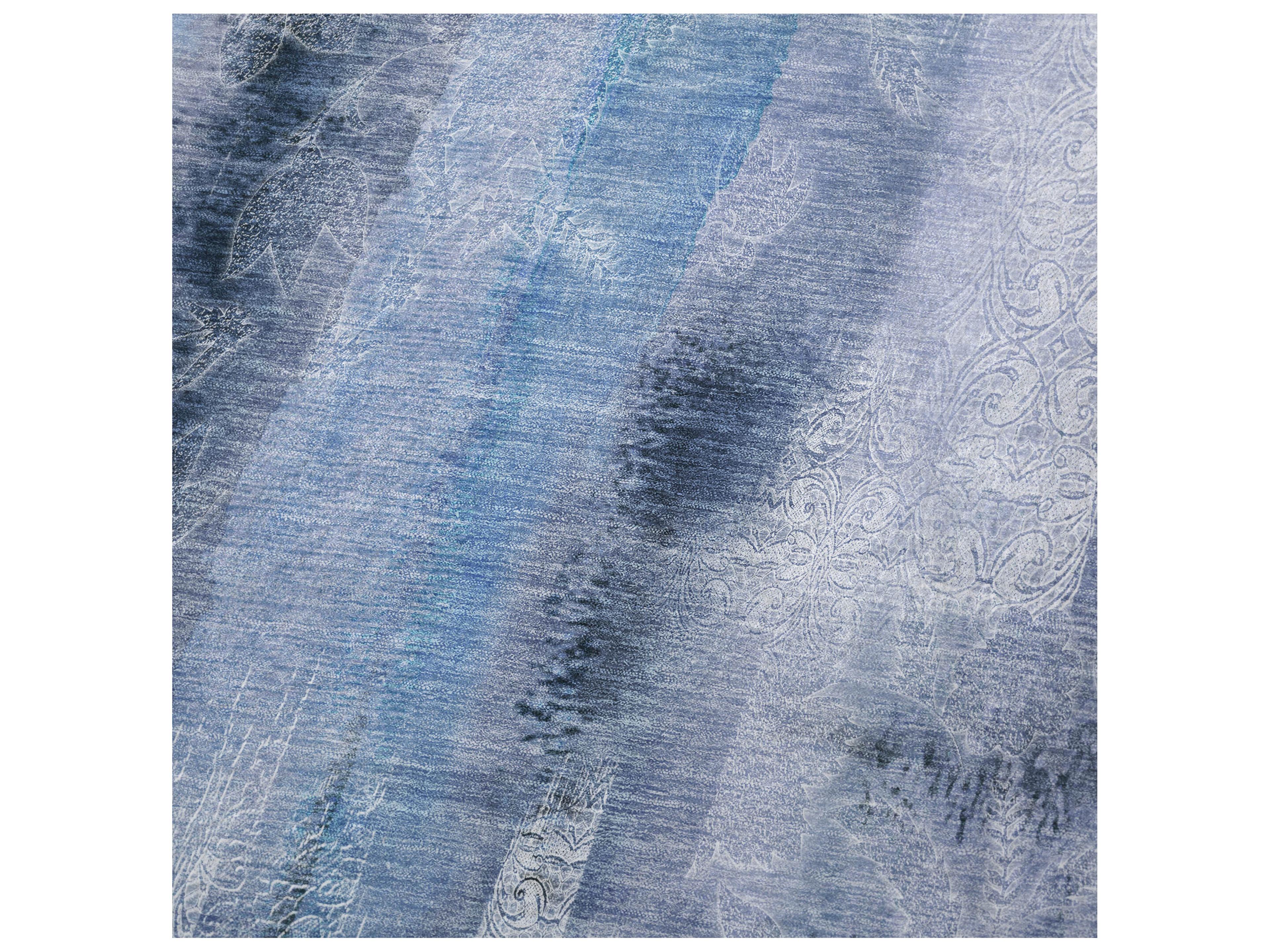 Dalyn Sherpa Blue Polyester Throw