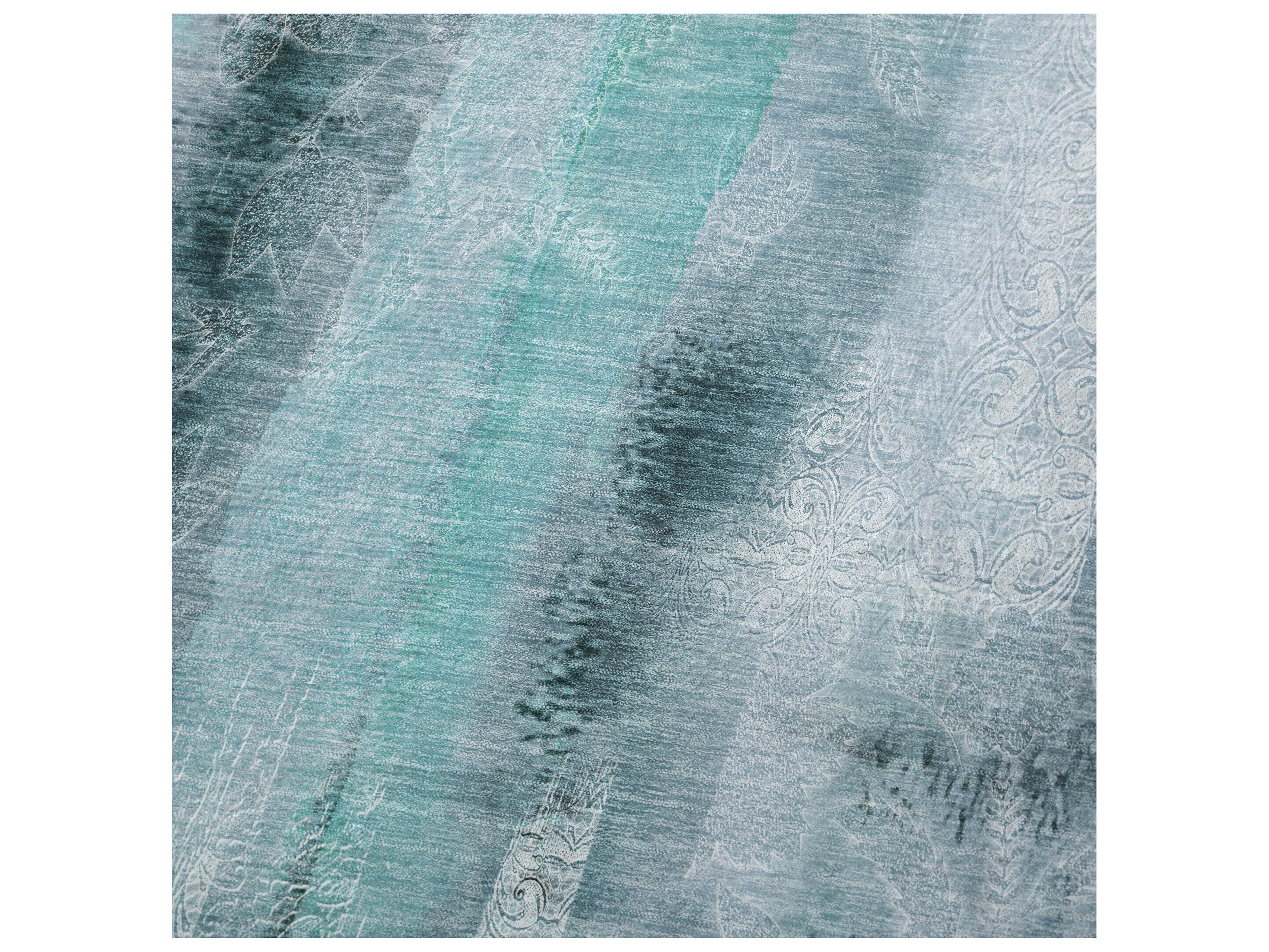 Dalyn Sherpa Teal Polyester Throw