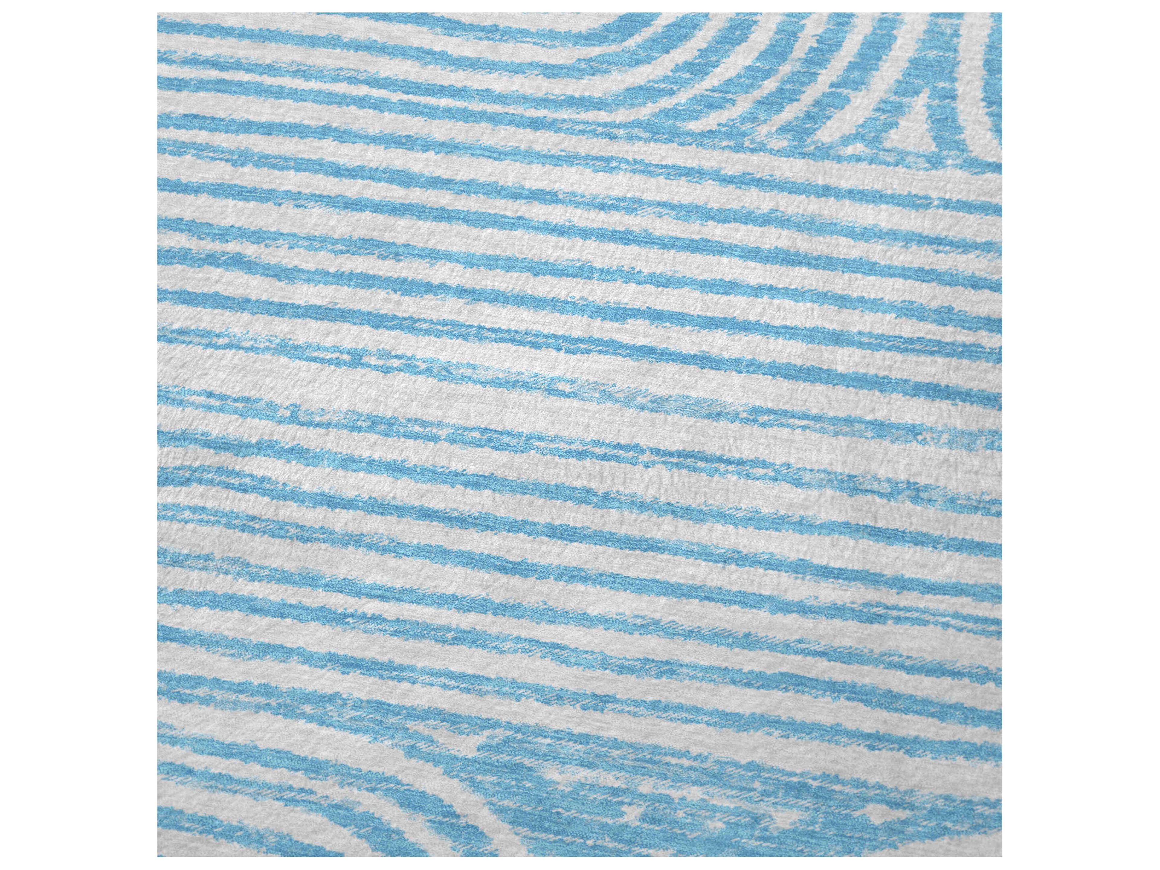 Dalyn Sherpa Teal Polyester Throw