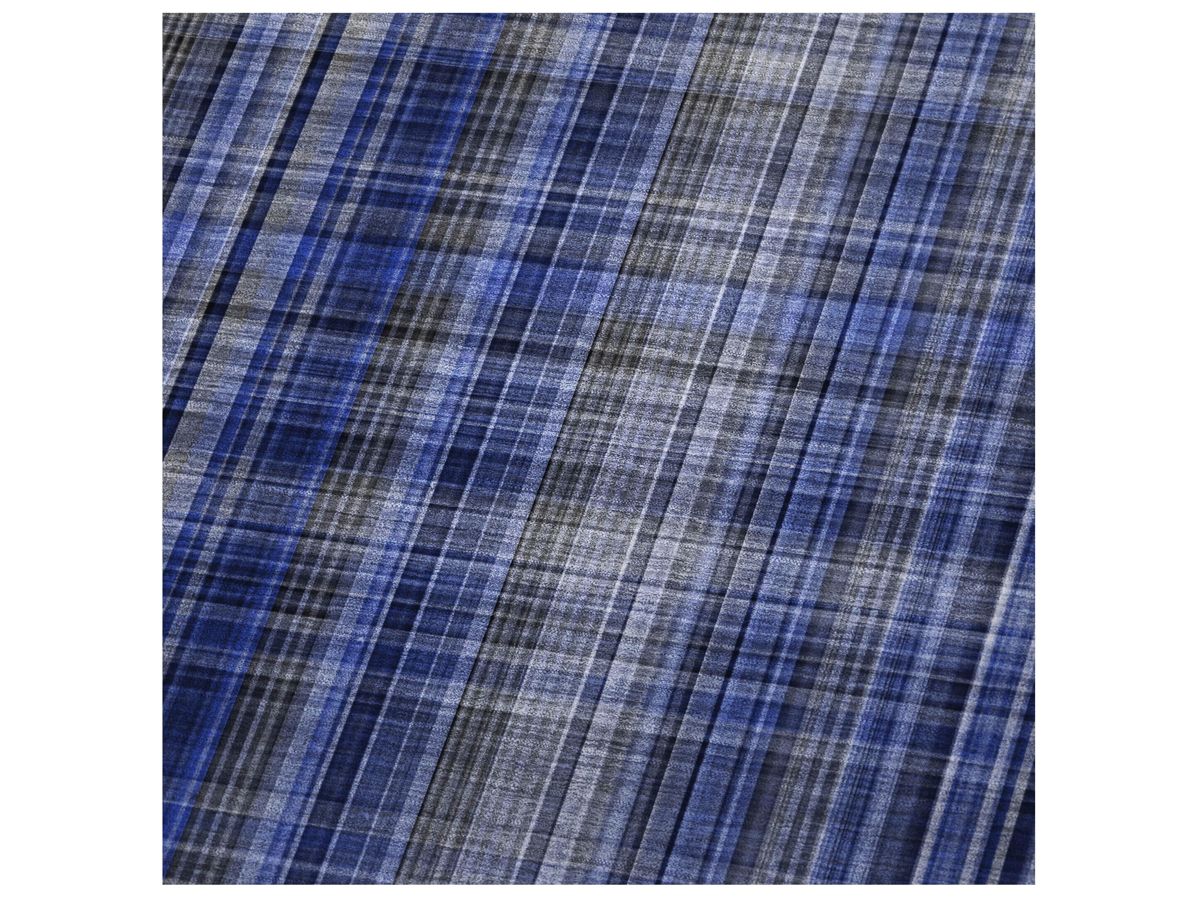 Dalyn Sherpa Blue Polyester Throw