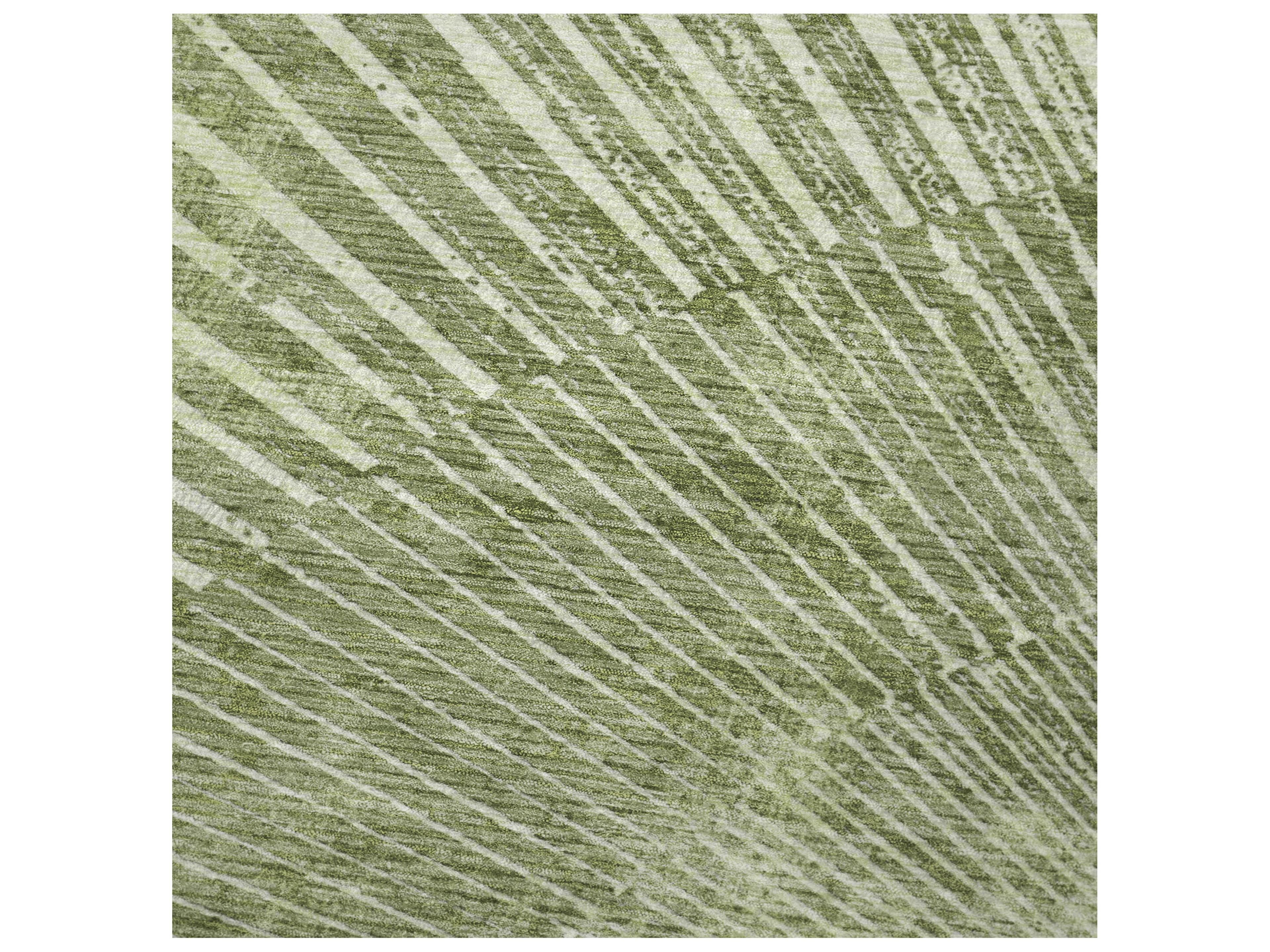 Dalyn Sherpa Green Polyester Throw
