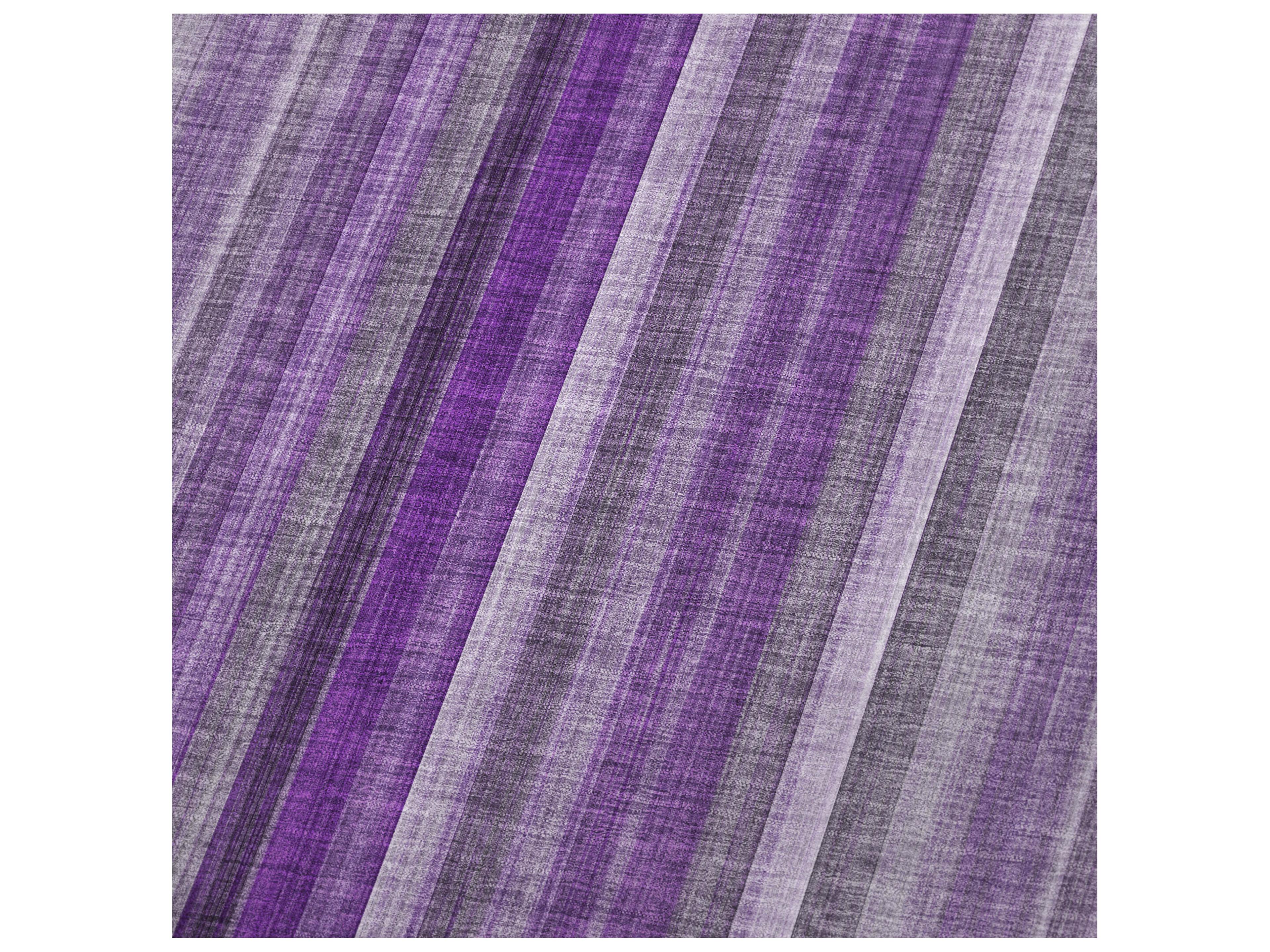 Dalyn Sherpa Purple Polyester Throw