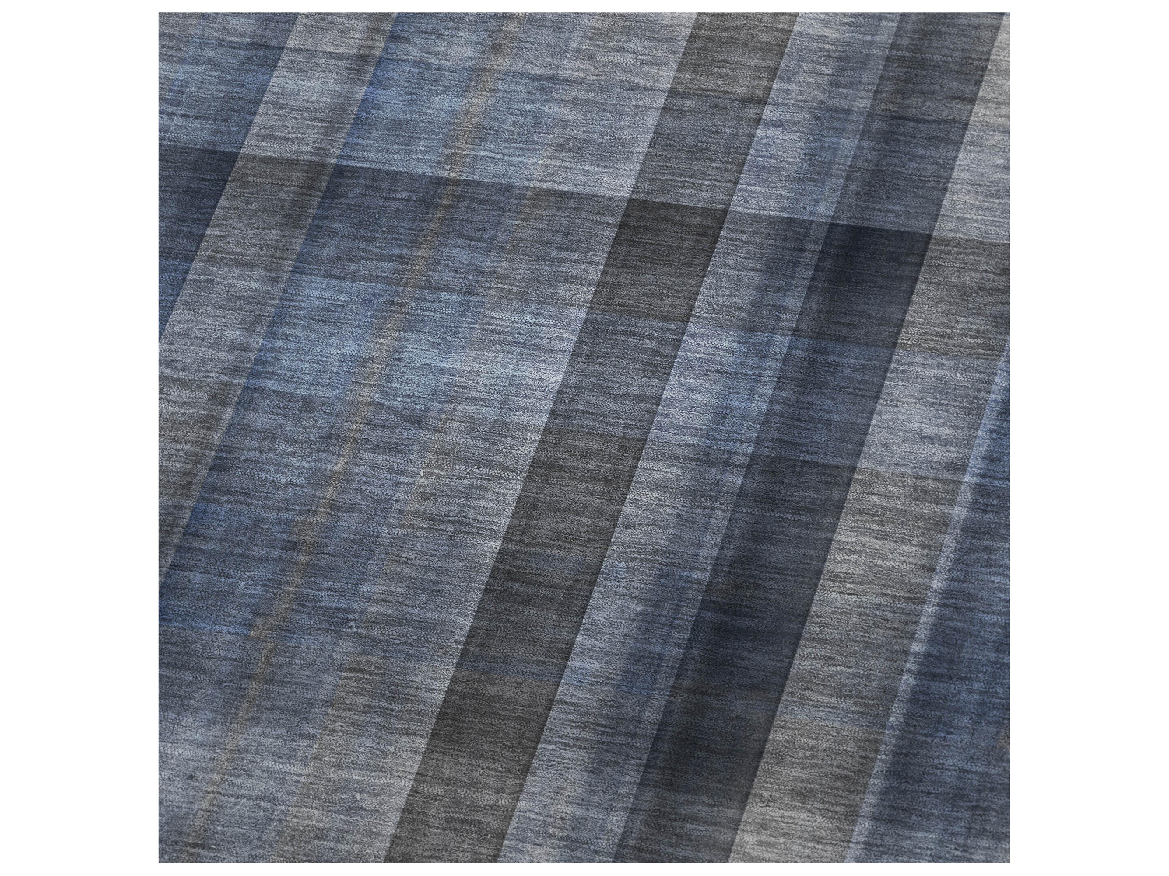 Dalyn Sherpa Blue Polyester Throw