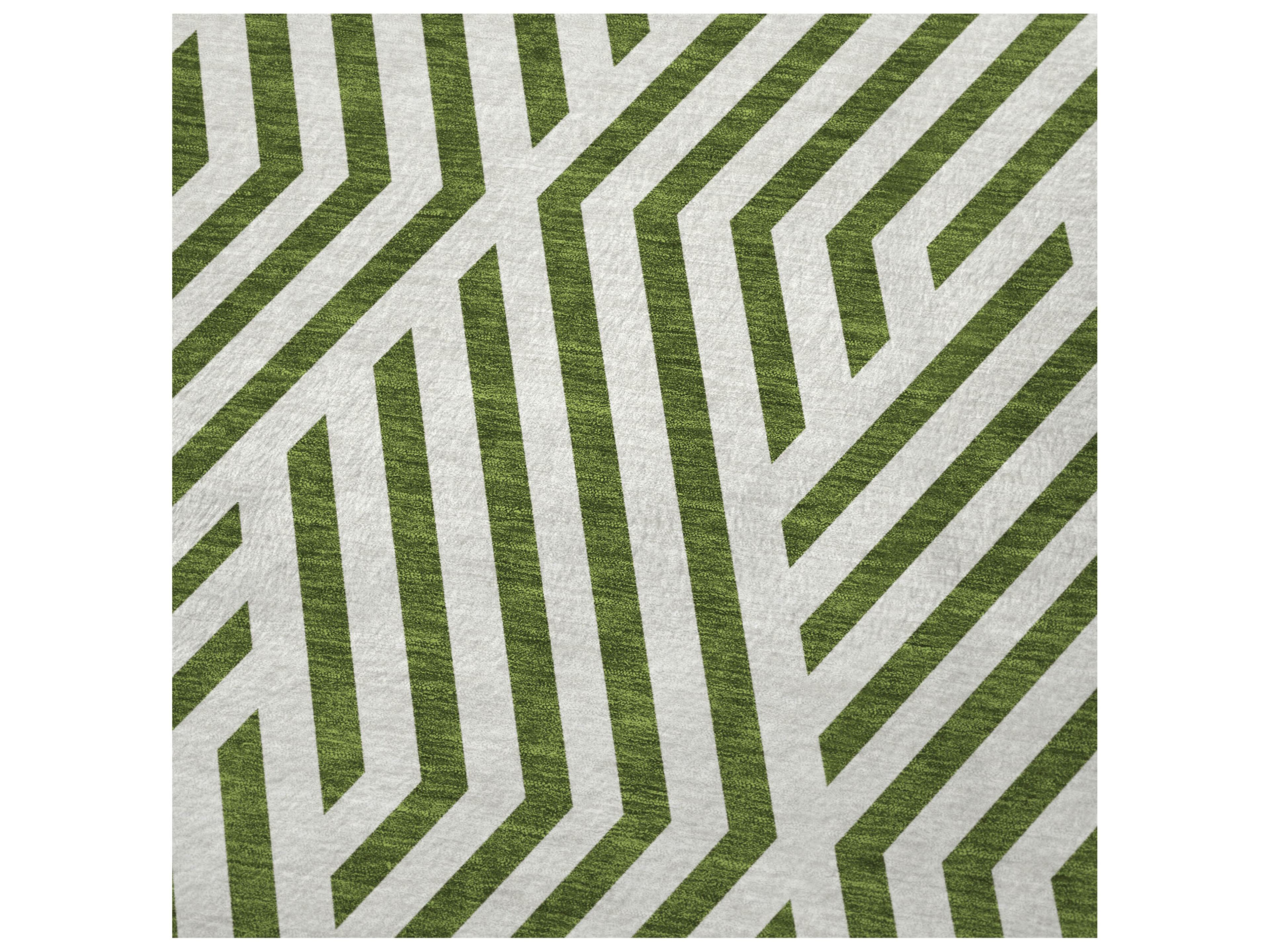 Dalyn Sherpa Green Polyester Throw