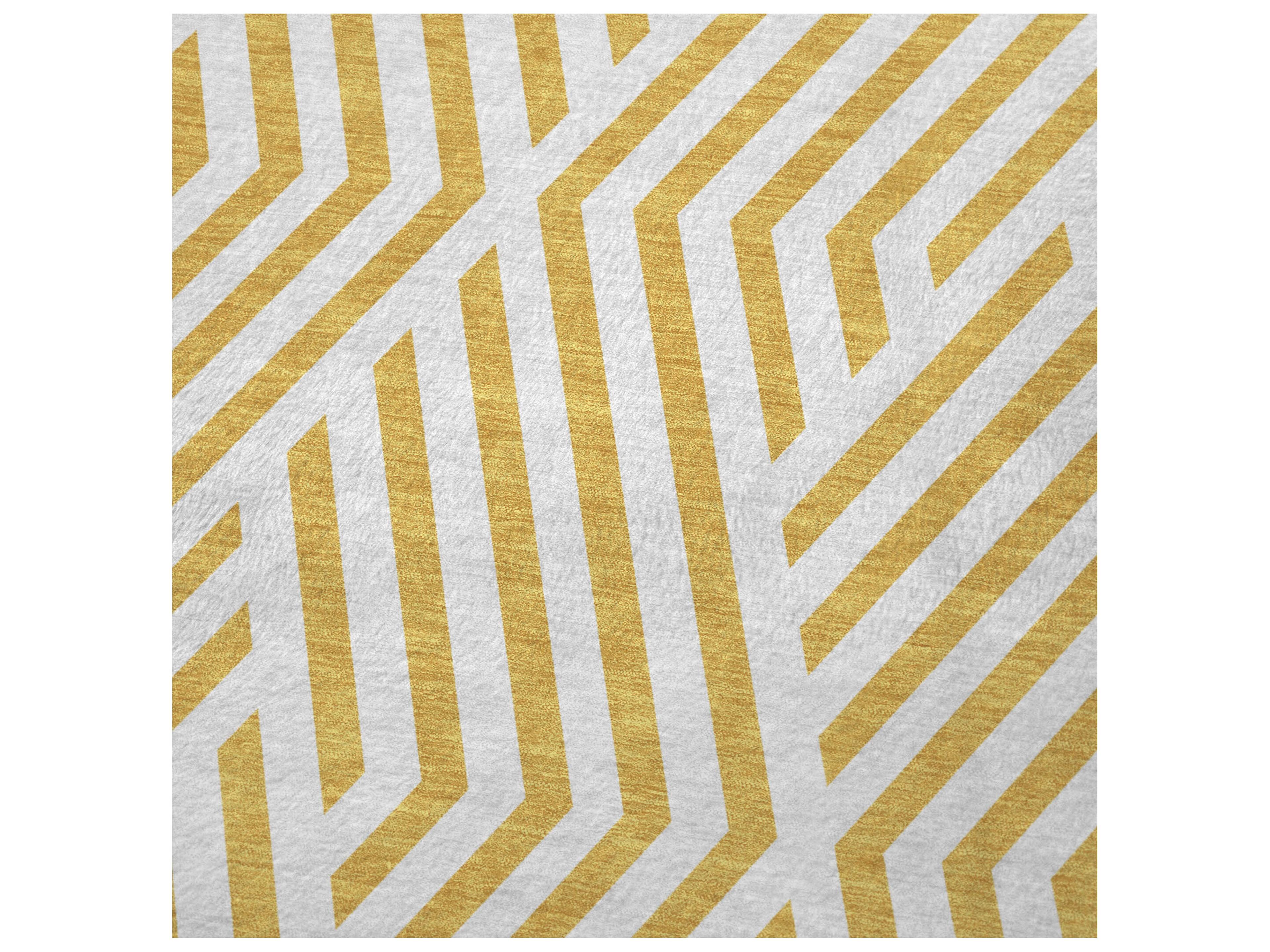 Dalyn Sherpa Gold Polyester Throw