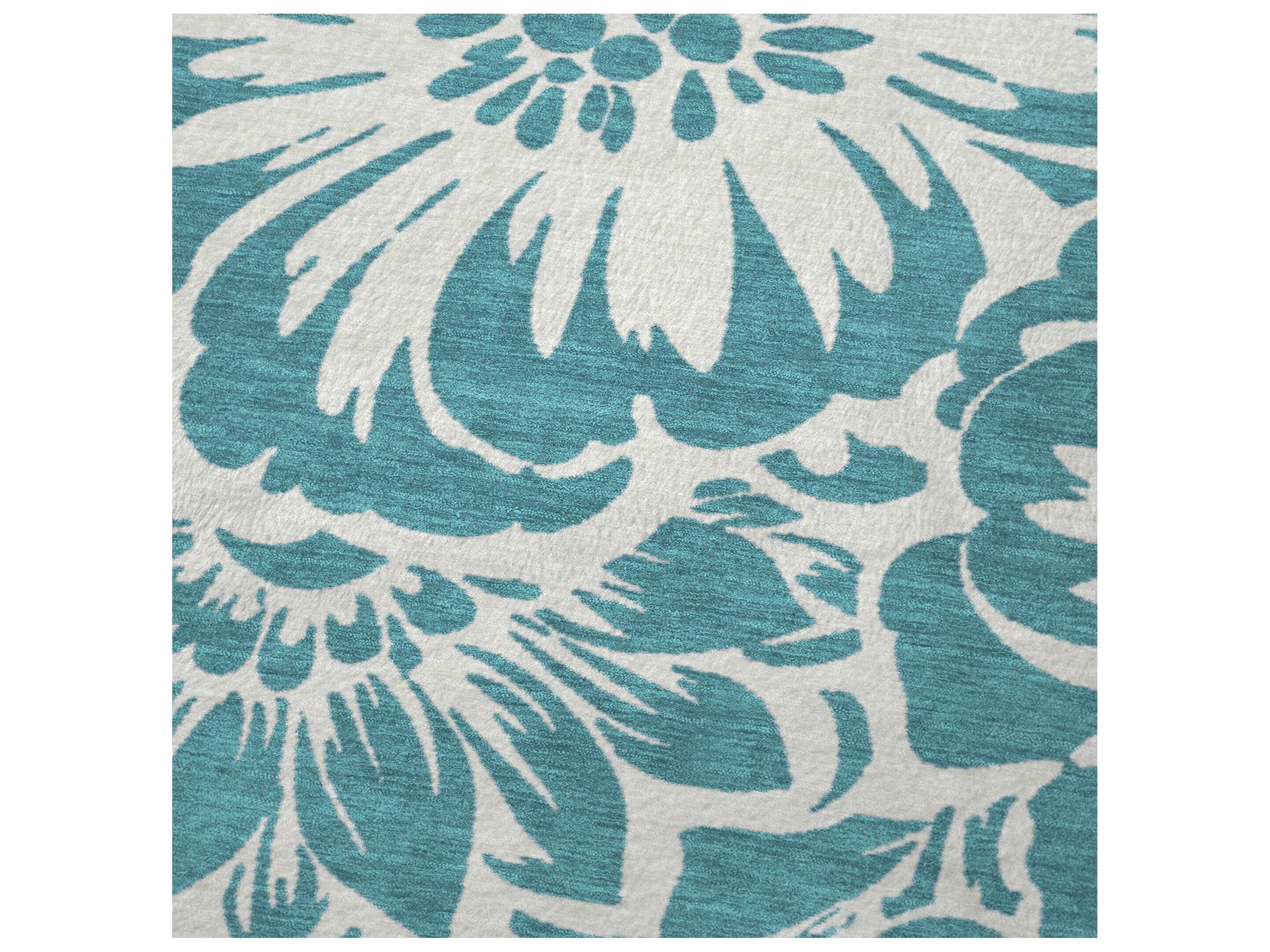 Dalyn Sherpa Teal Polyester Throw