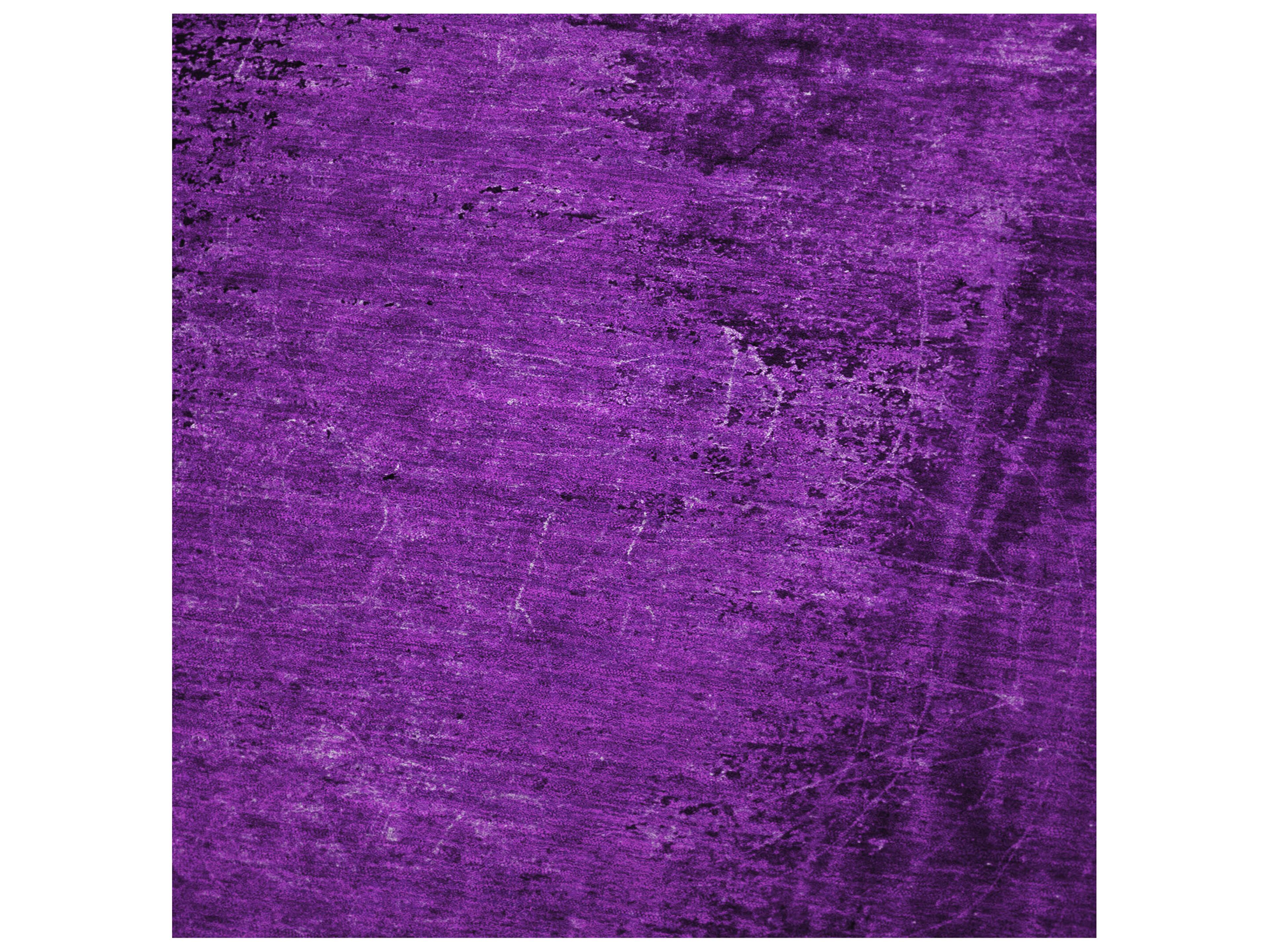 Dalyn Sherpa Purple Polyester Throw