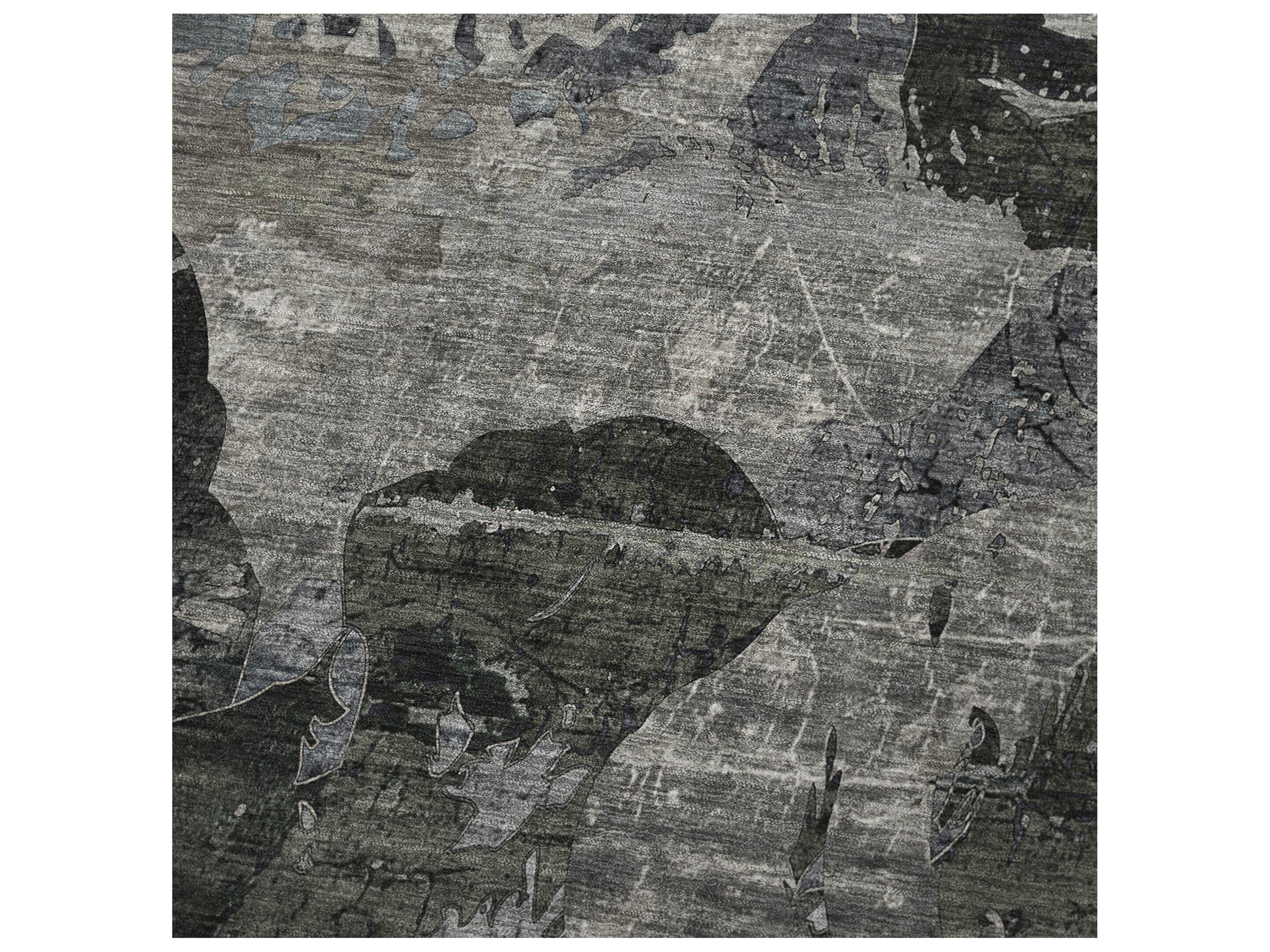 Dalyn Sherpa Gray Polyester Throw