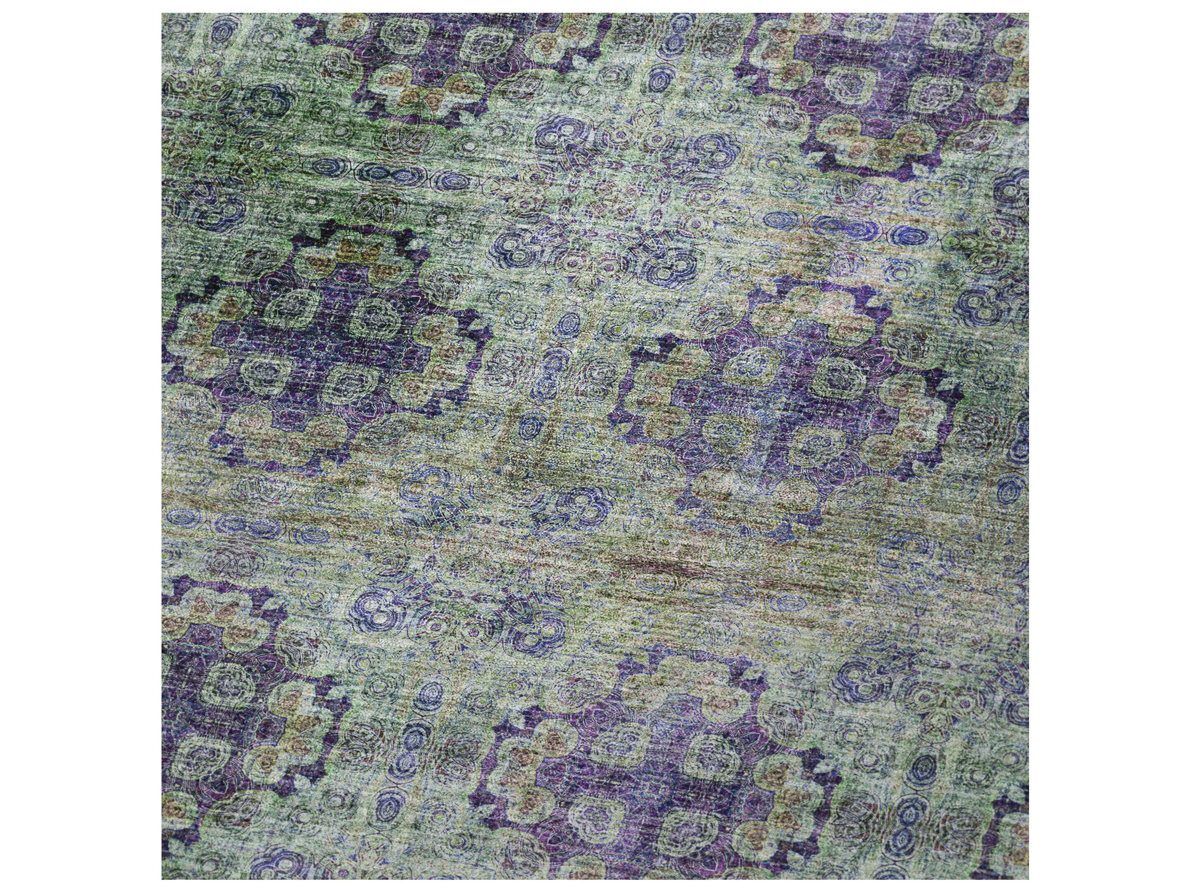 Dalyn Sherpa Purple Polyester Throw