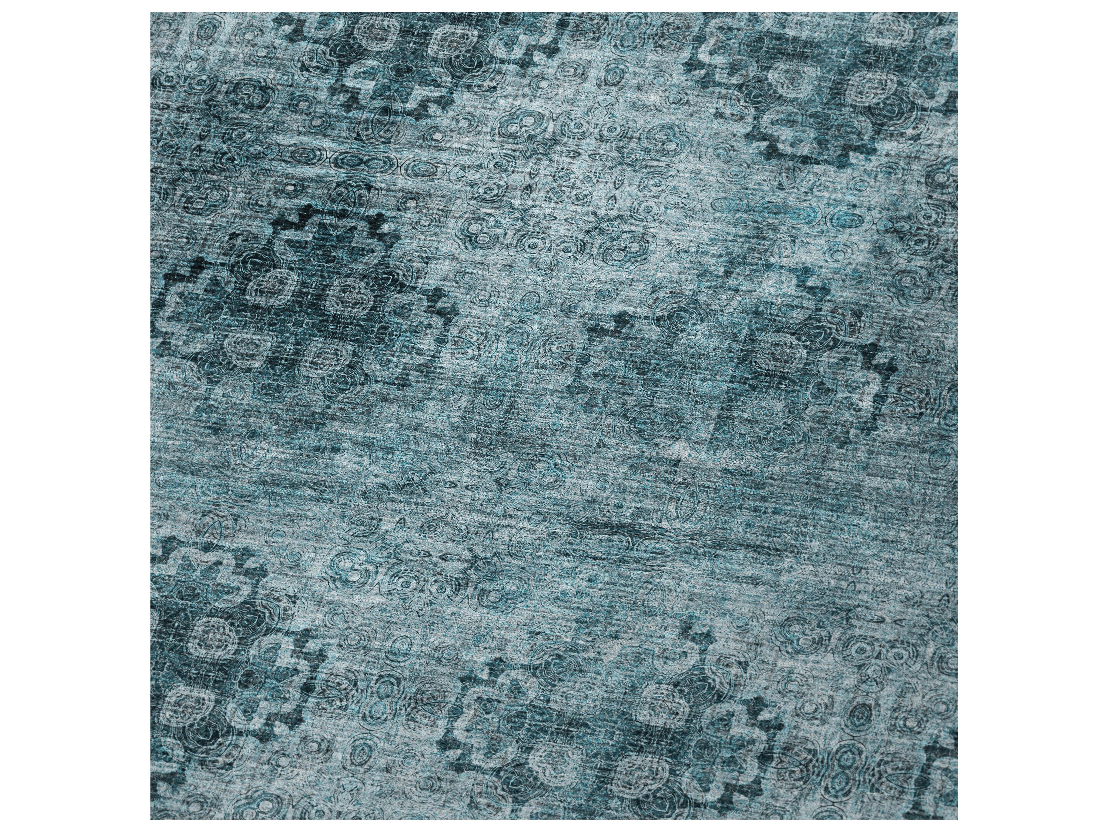 Dalyn Sherpa Teal Polyester Throw