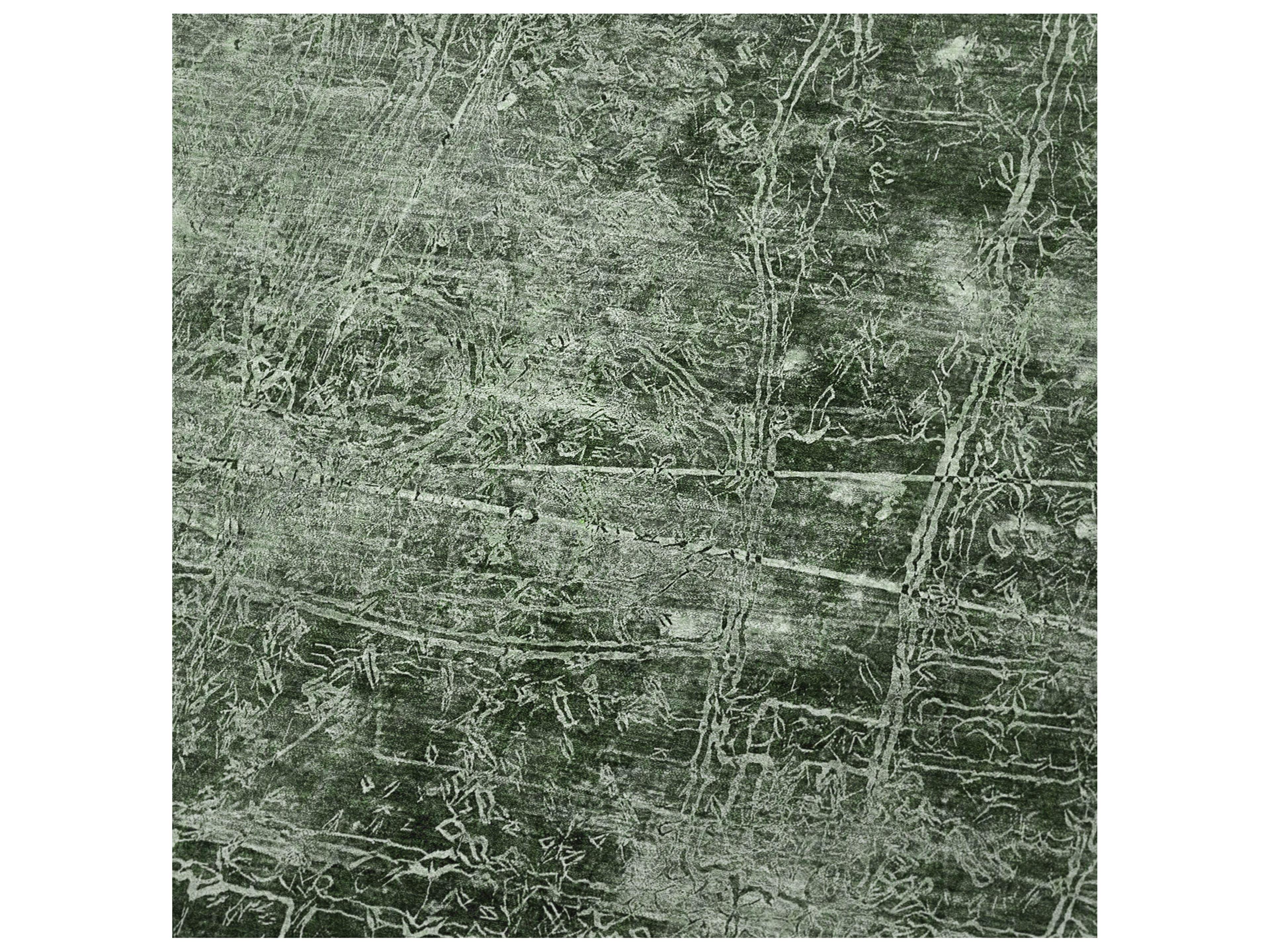 Dalyn Sherpa Green Polyester Throw