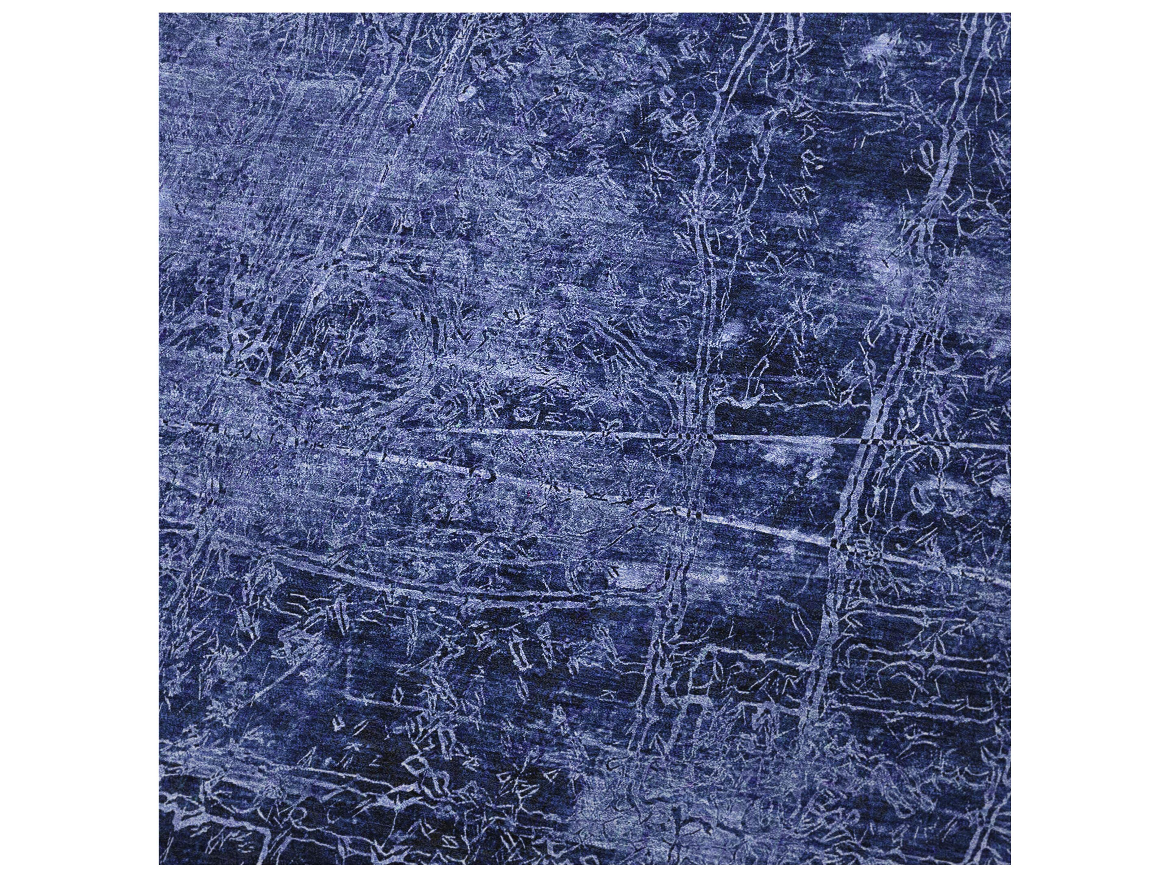 Dalyn Sherpa Blue Polyester Throw