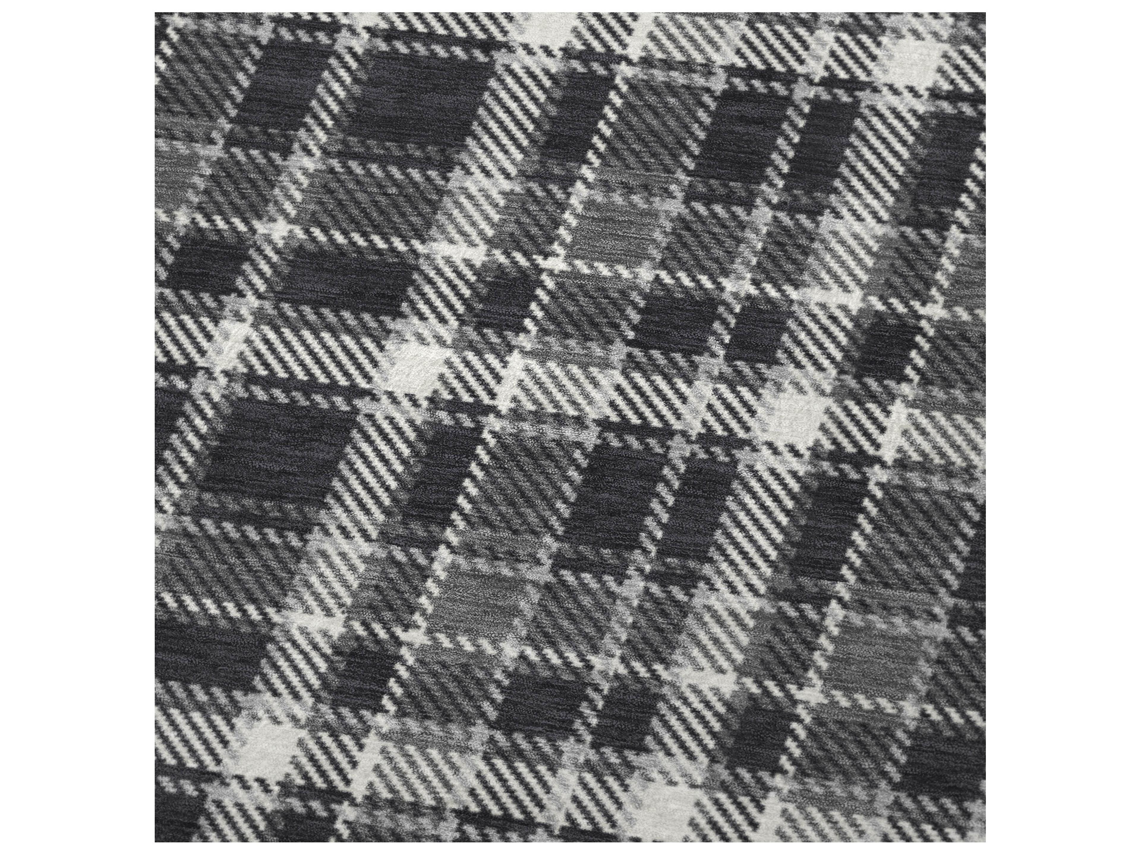 Dalyn Sherpa Black Polyester Throw