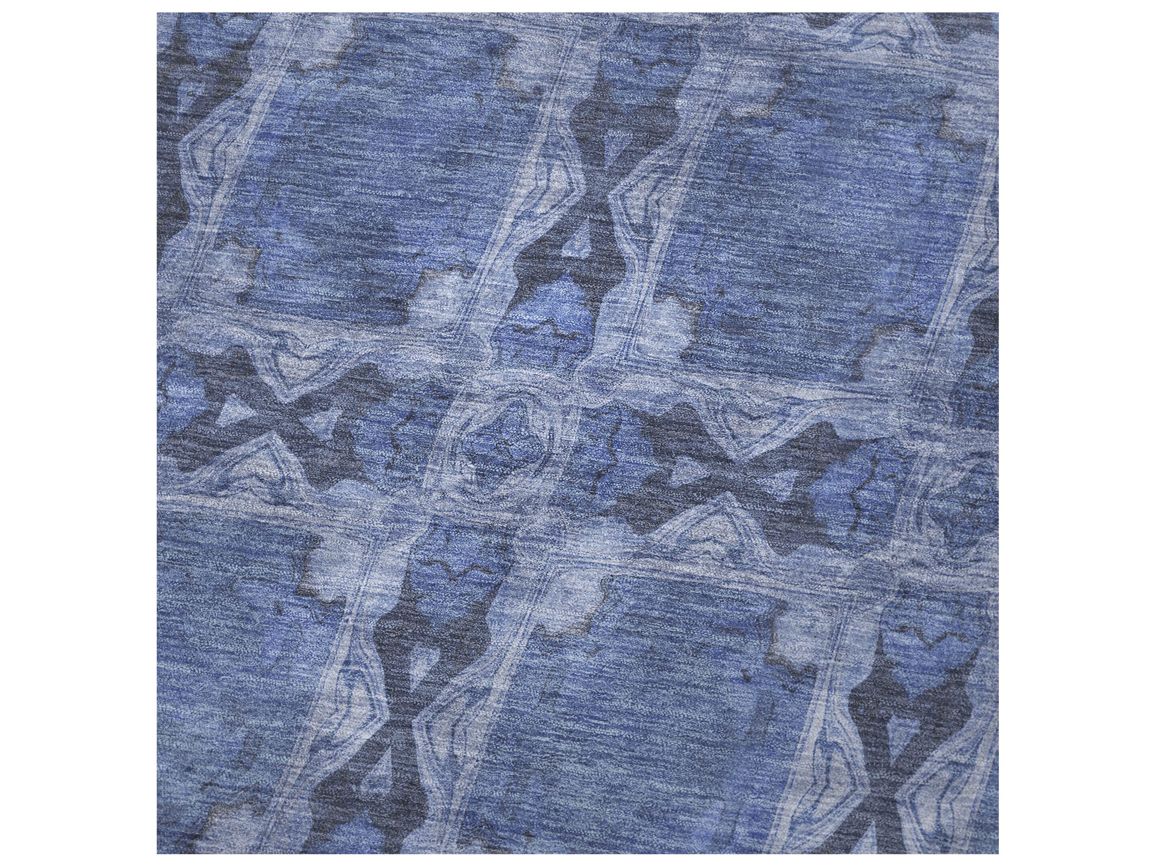 Dalyn Sherpa Blue Polyester Throw