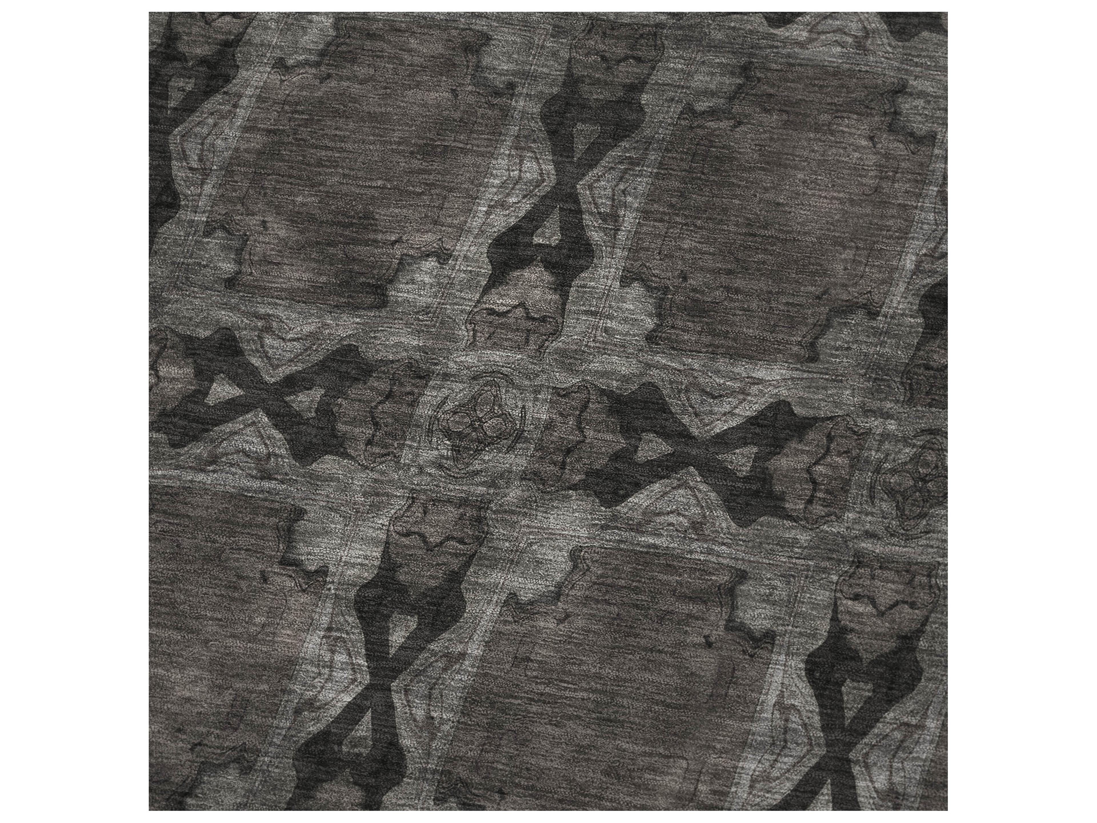 Dalyn Sherpa Gray Polyester Throw