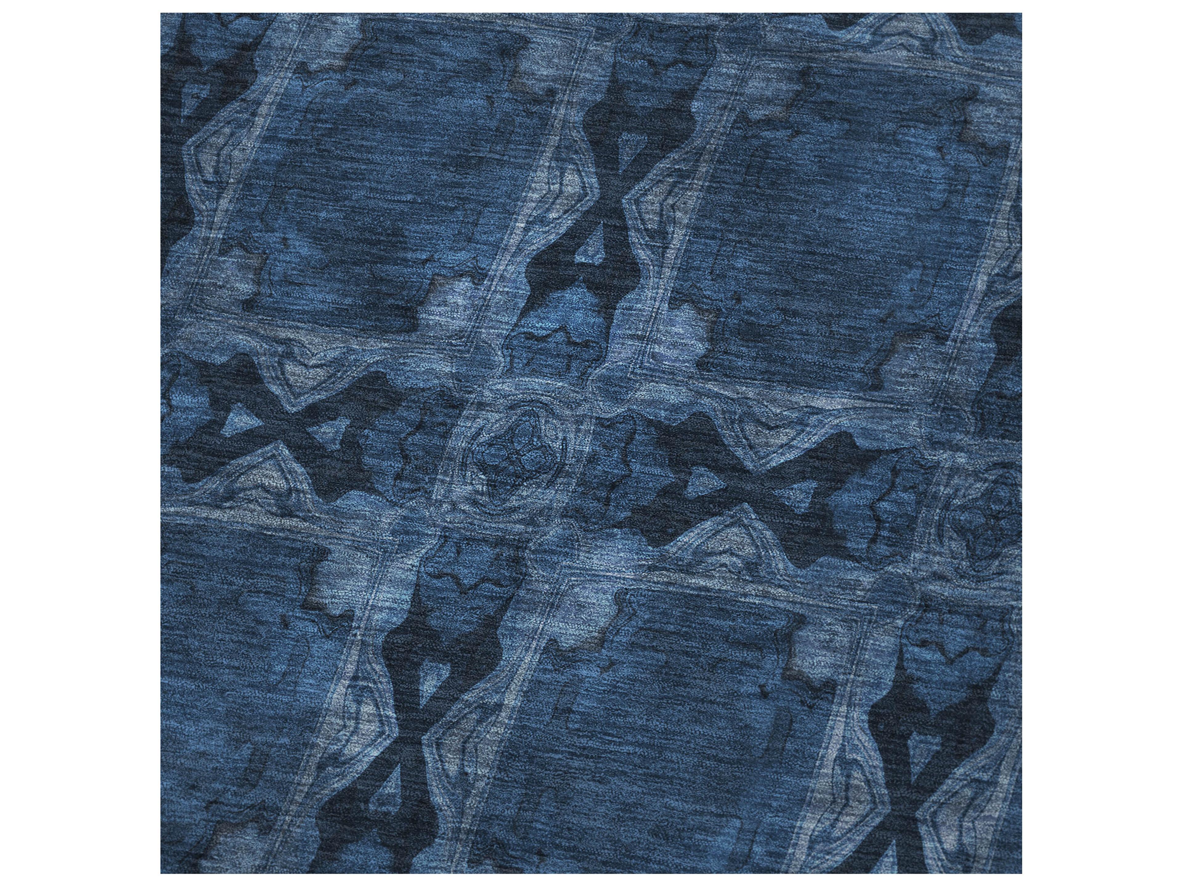 Dalyn Sherpa Blue Polyester Throw