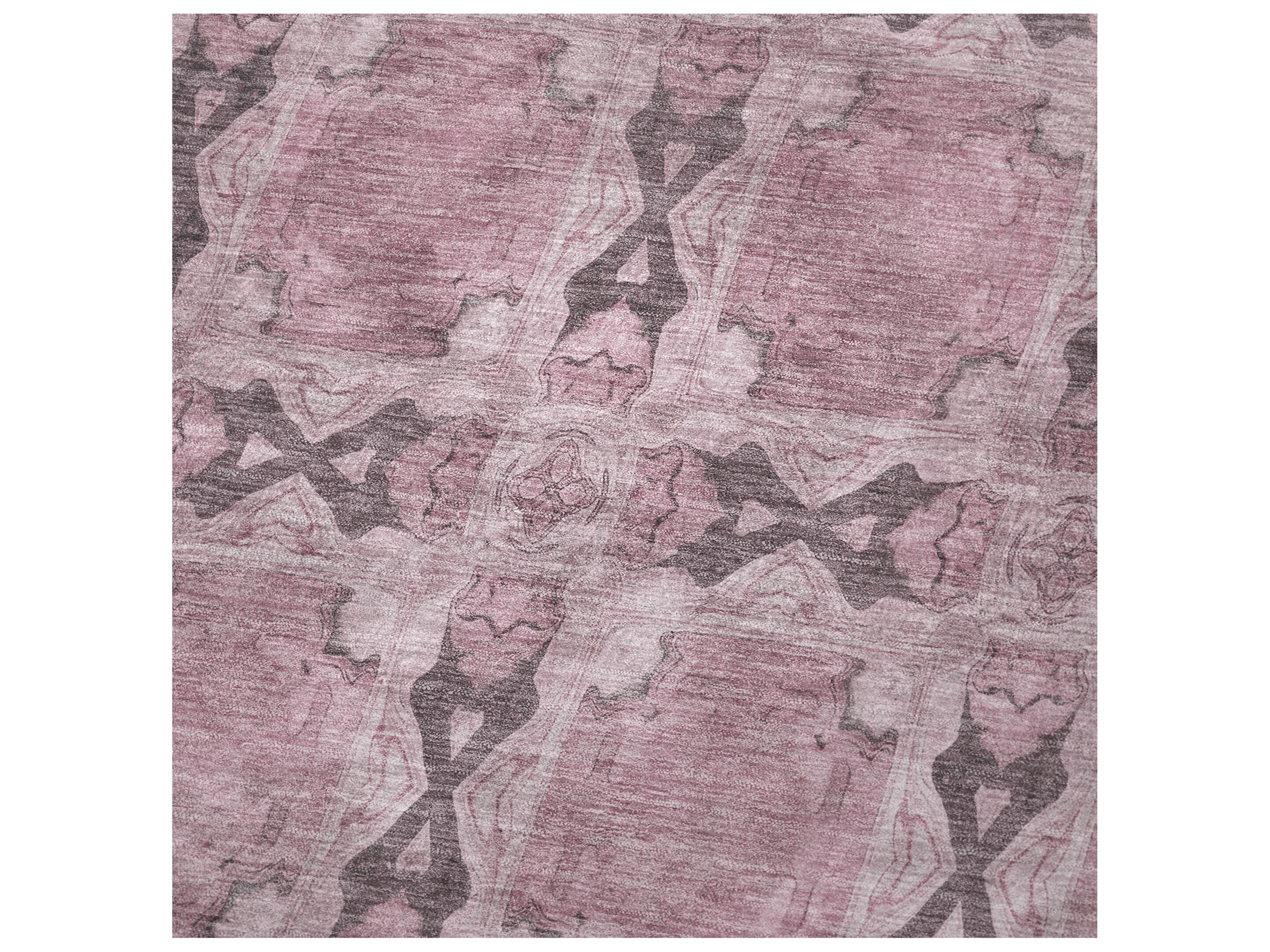 Dalyn Sherpa Pink Polyester Throw