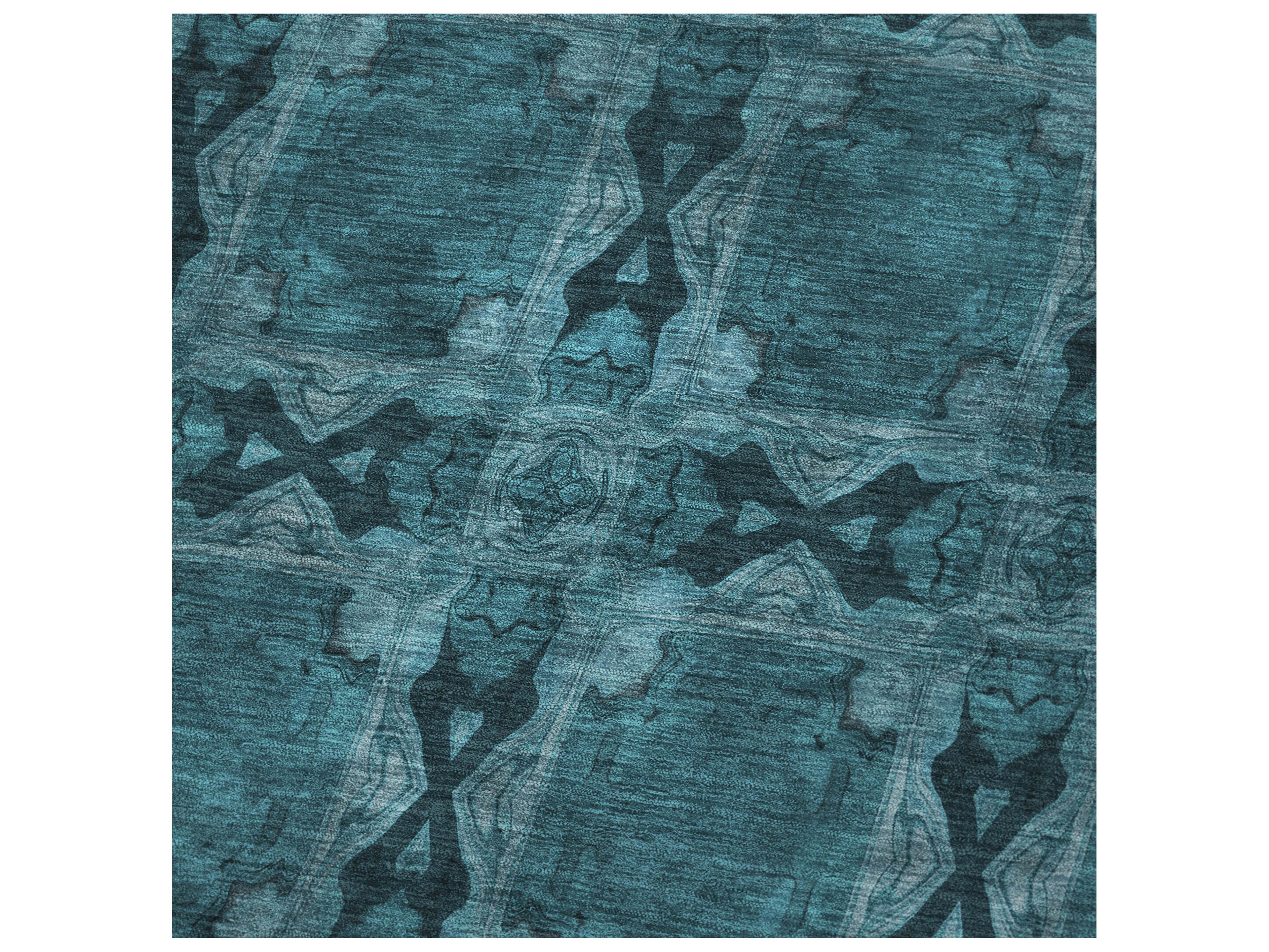 Dalyn Sherpa Teal Polyester Throw