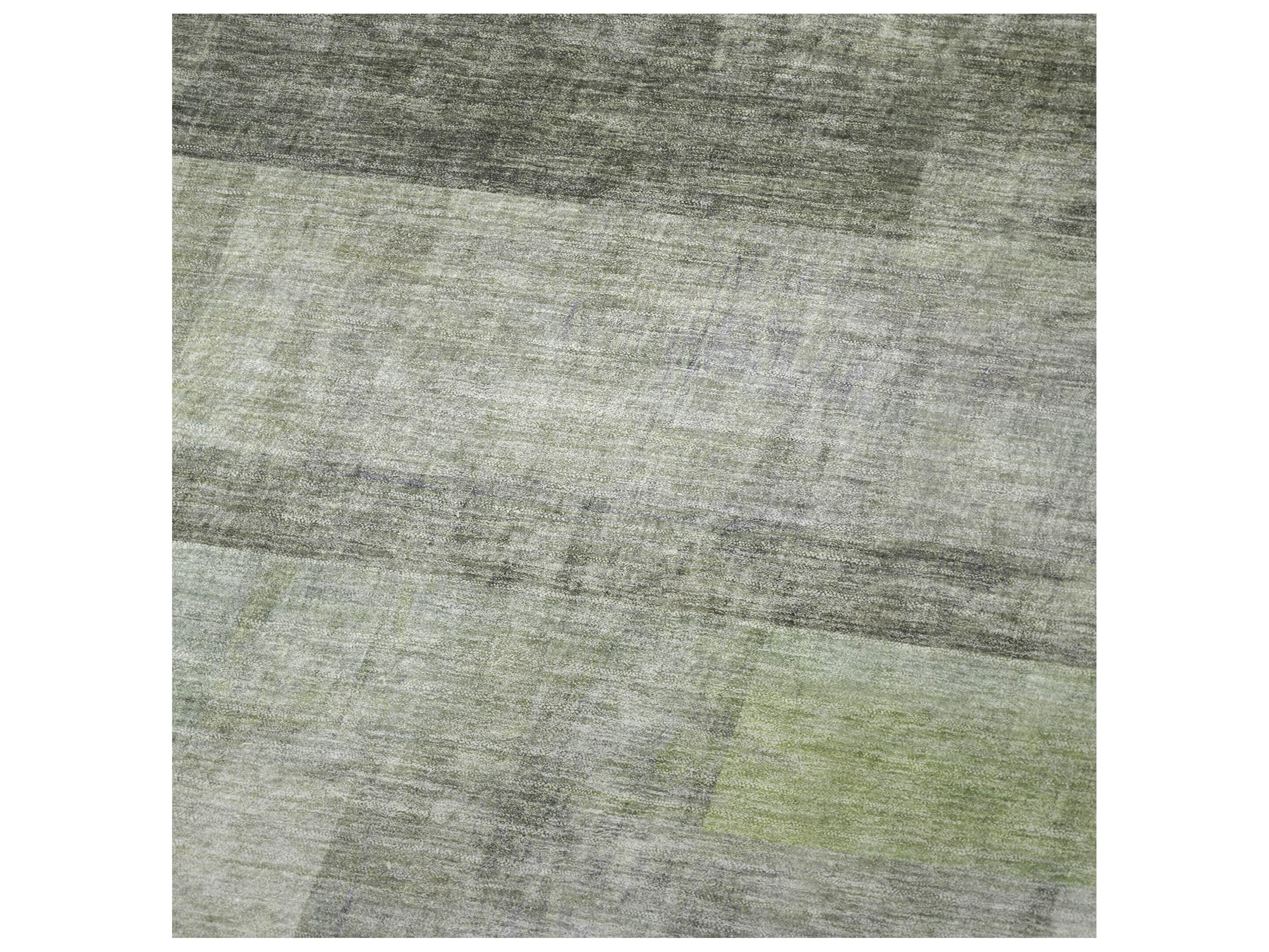 Dalyn Sherpa Green Polyester Throw