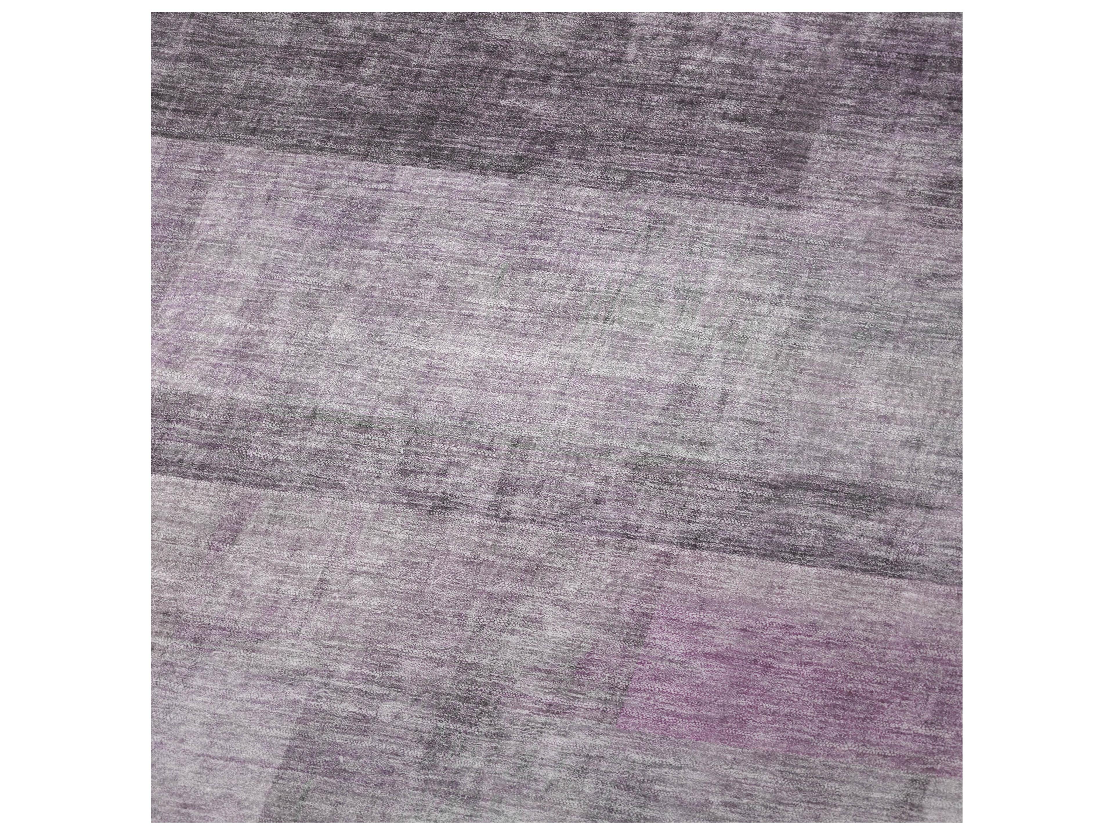 Dalyn Sherpa Purple Polyester Throw