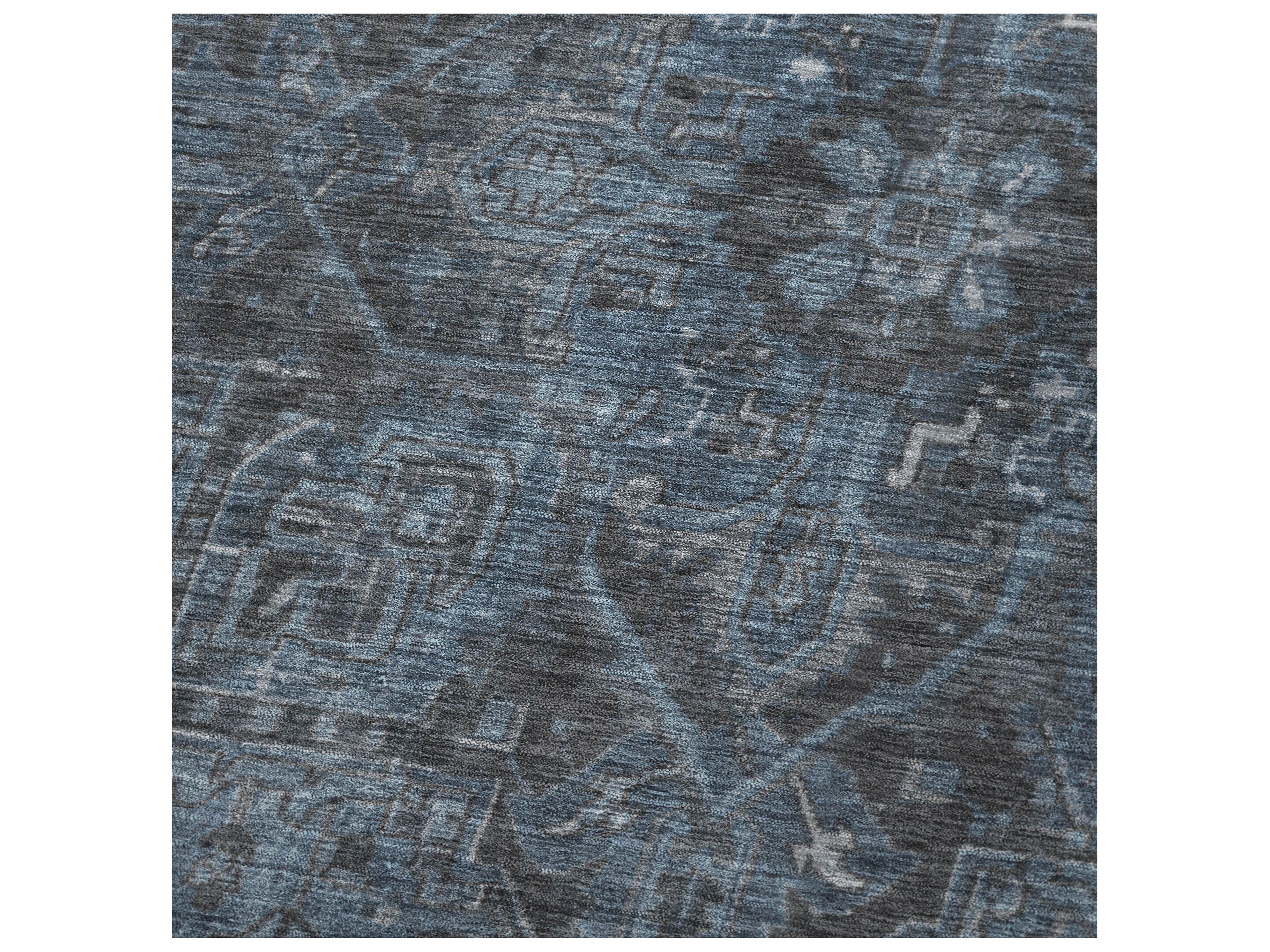Dalyn Sherpa Blue Polyester Throw