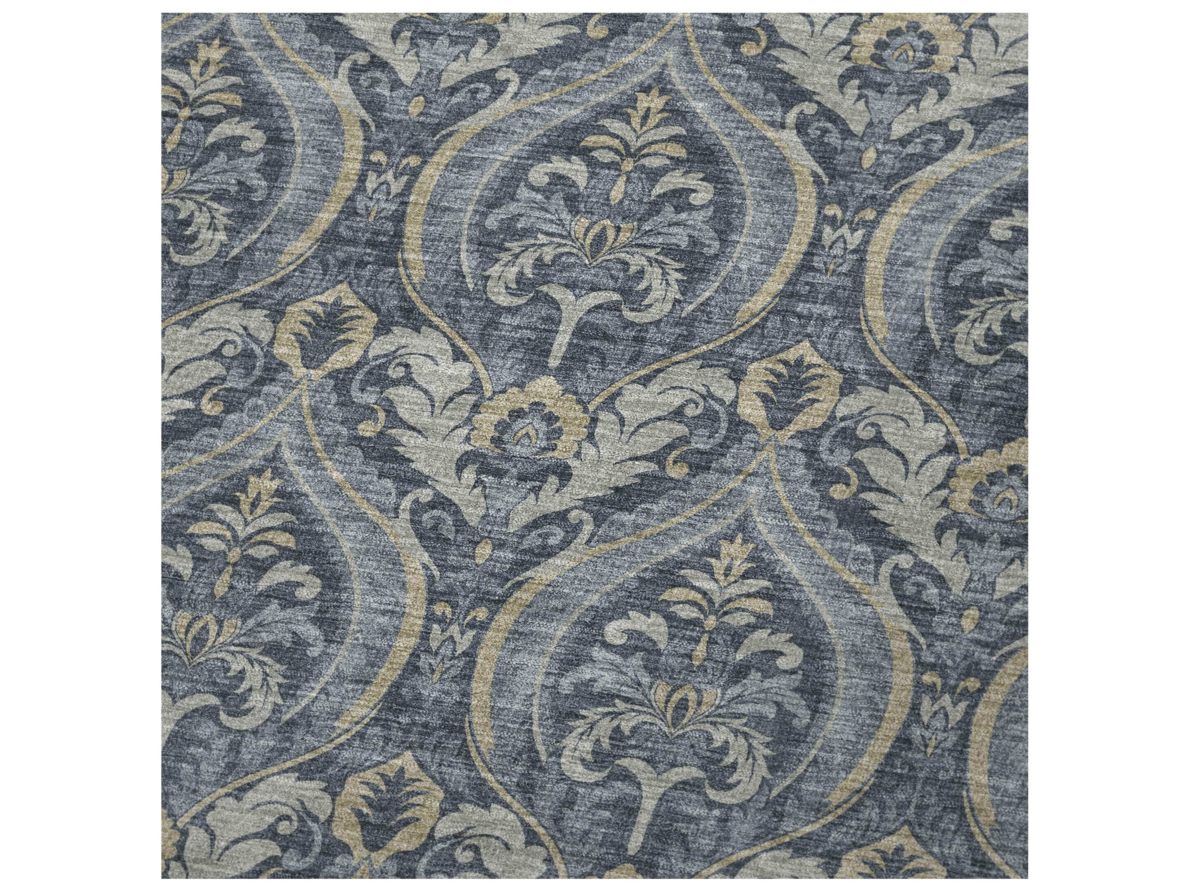 Dalyn Sherpa Blue Polyester Throw