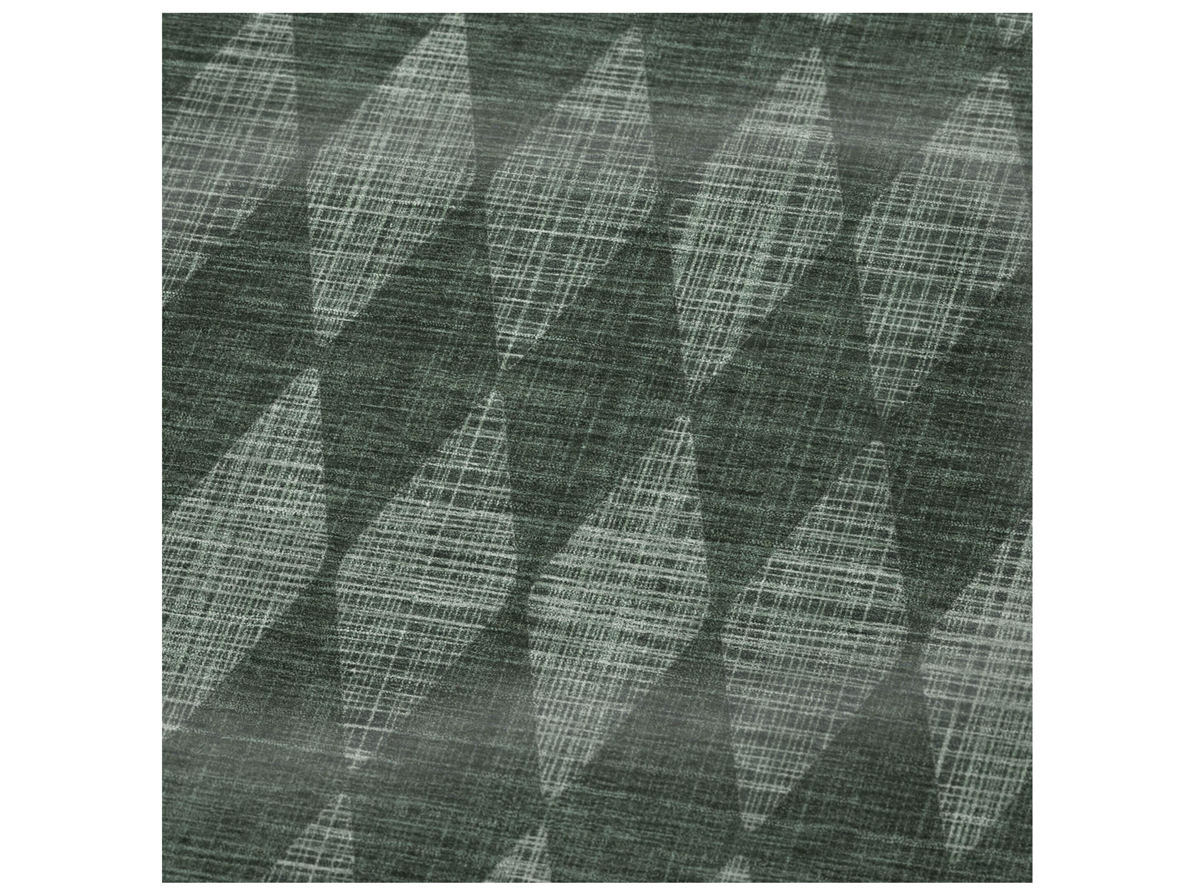 Dalyn Sherpa Green Polyester Throw