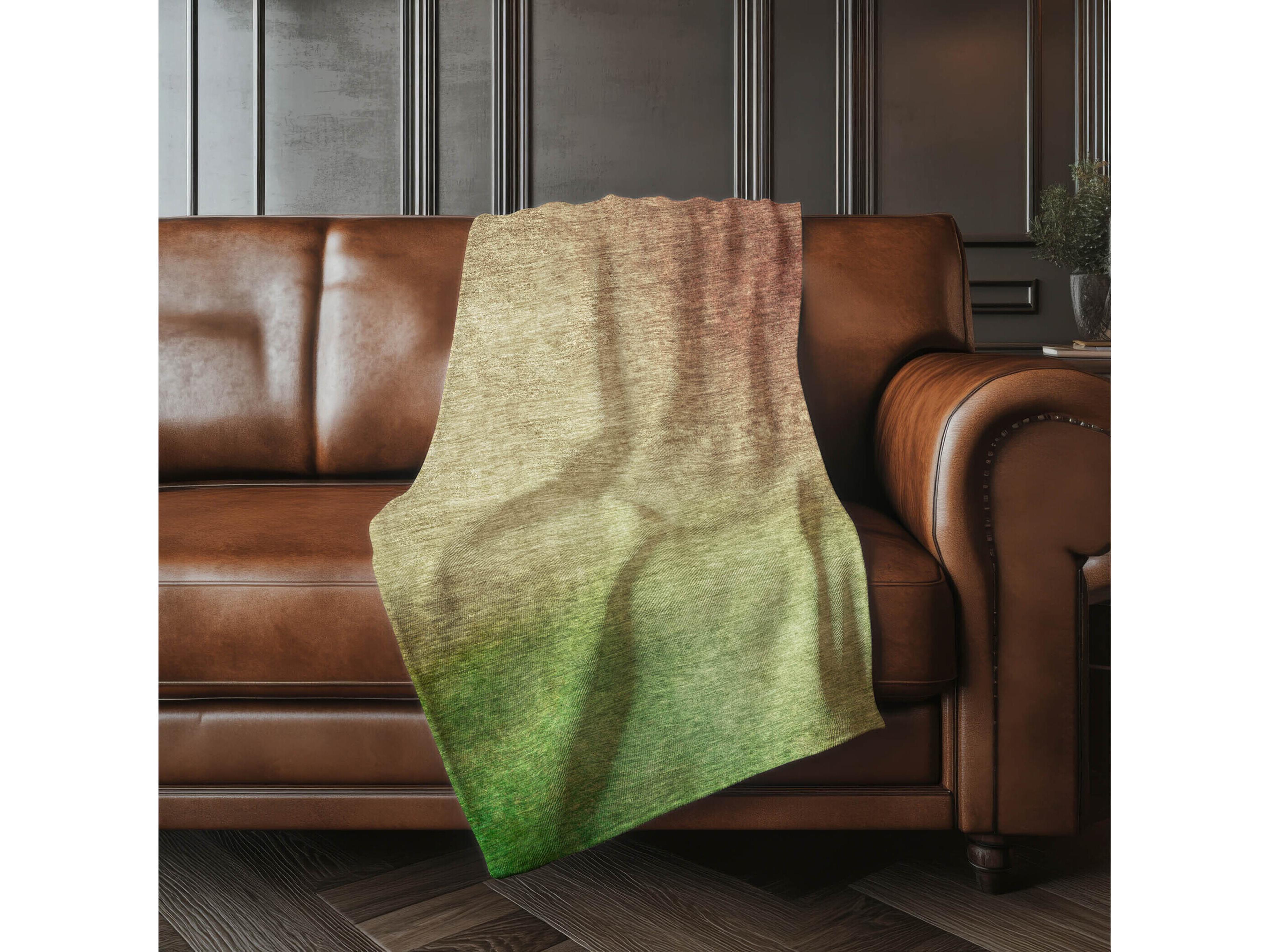 Dalyn Sherpa Pink Polyester Throw