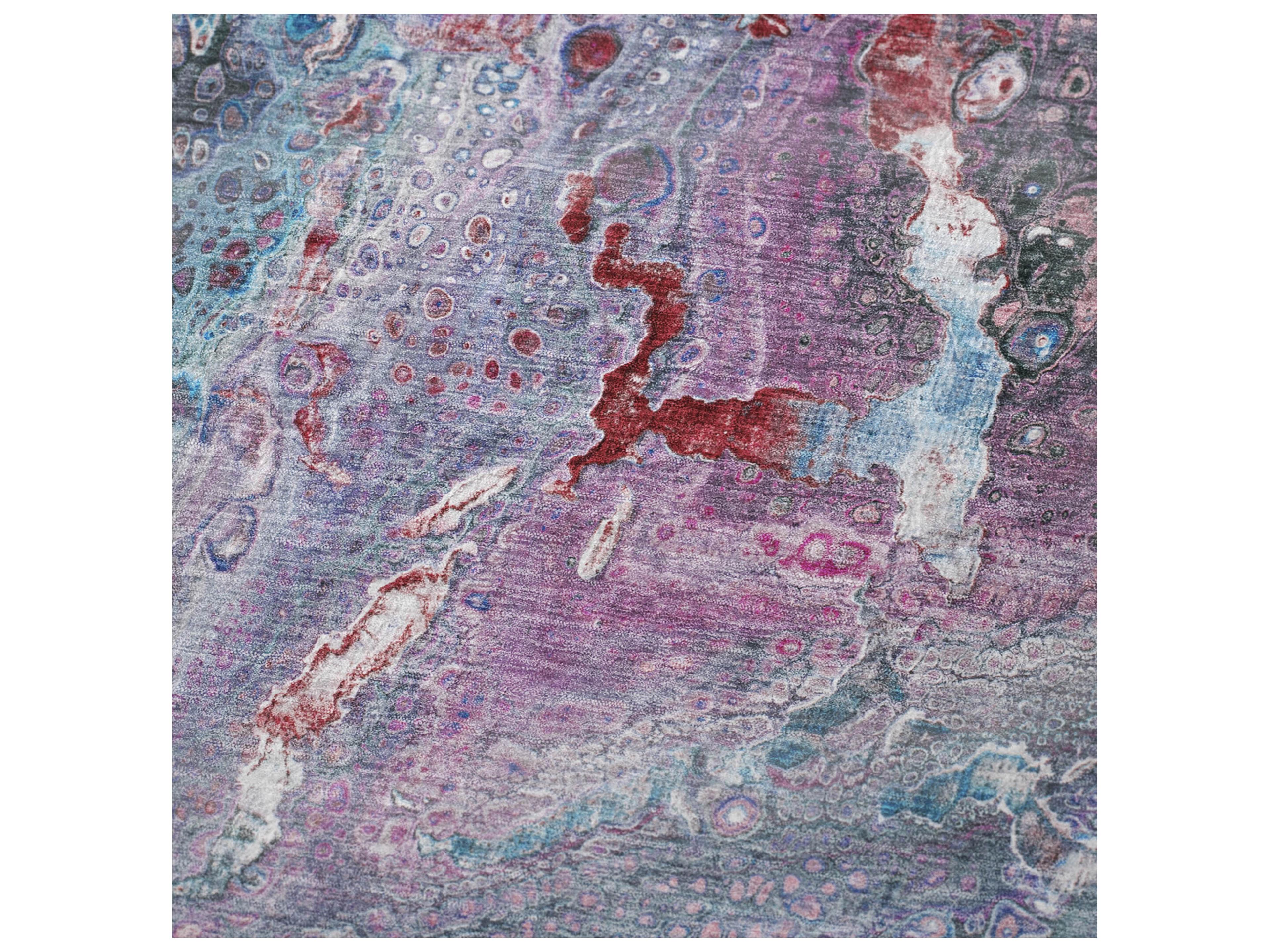 Dalyn Sherpa Blue Polyester Throw