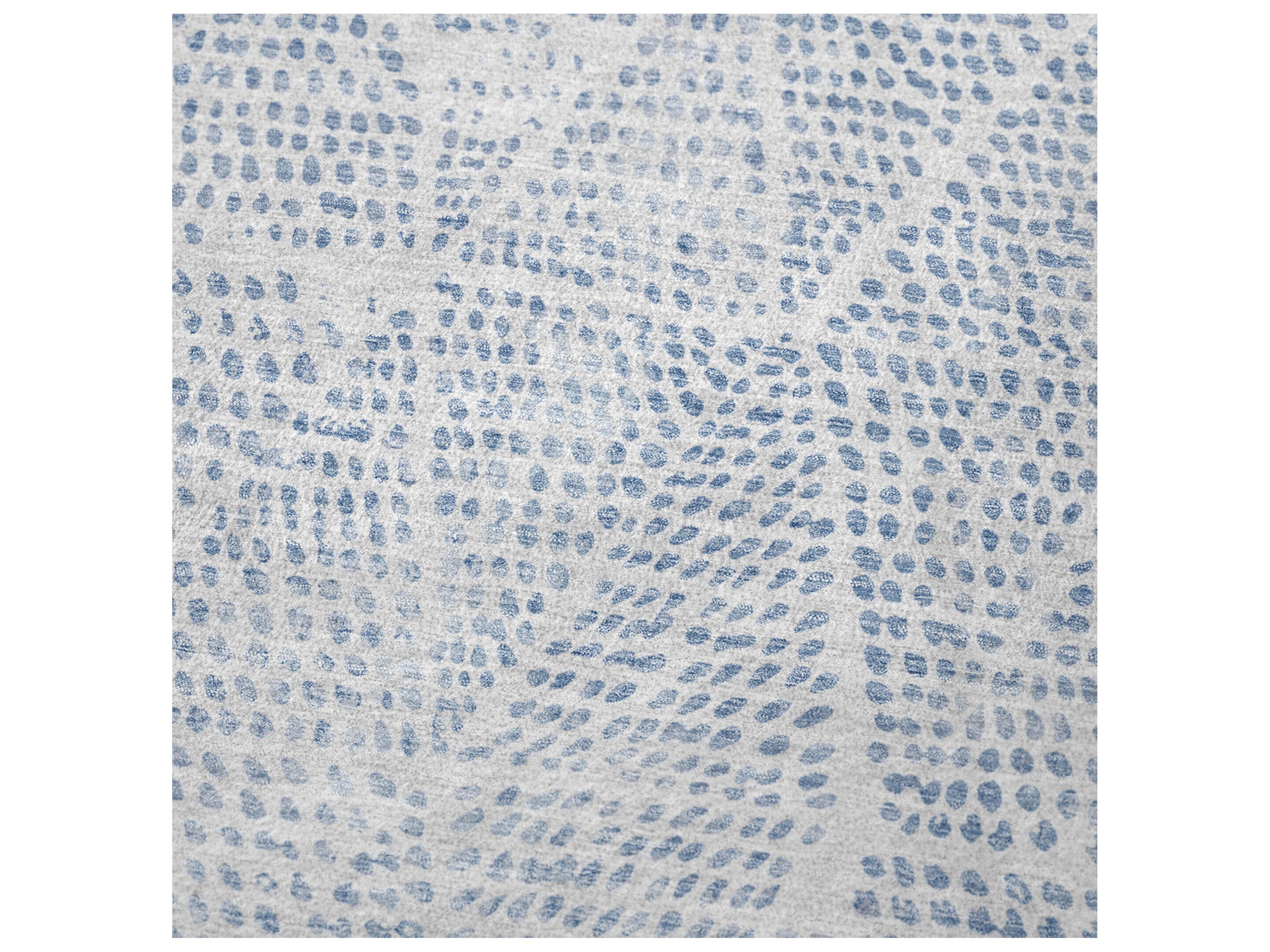 Dalyn Sherpa Blue Polyester Throw