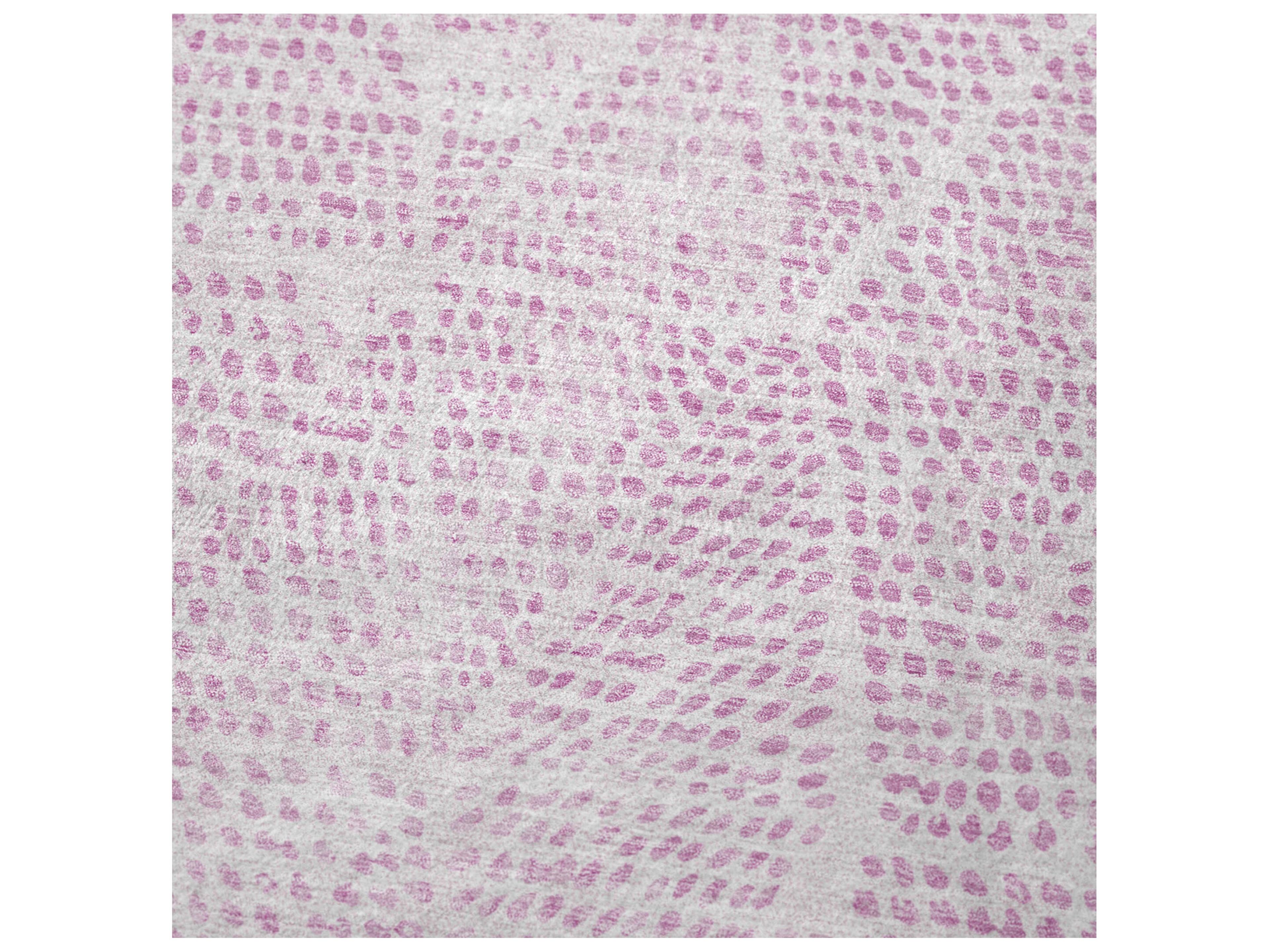 Dalyn Sherpa Pink Polyester Throw