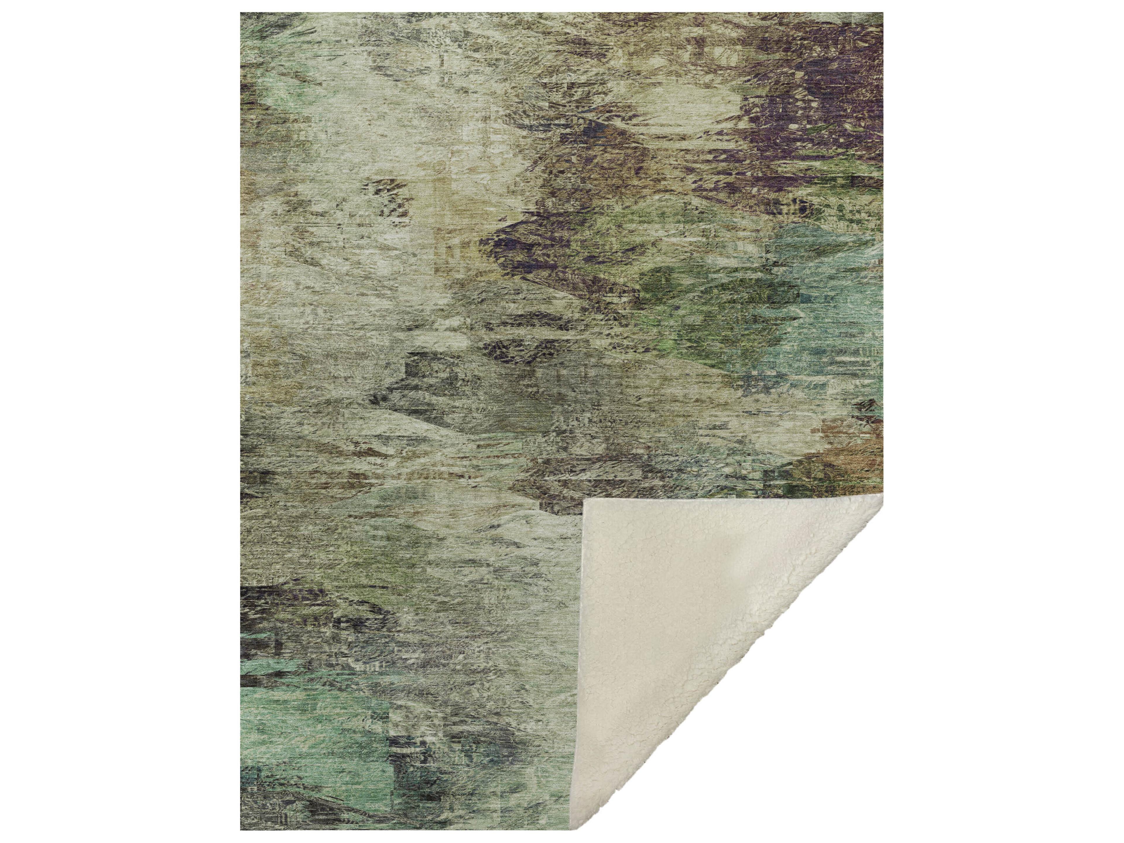 Sherpa Brown Polyester Throw