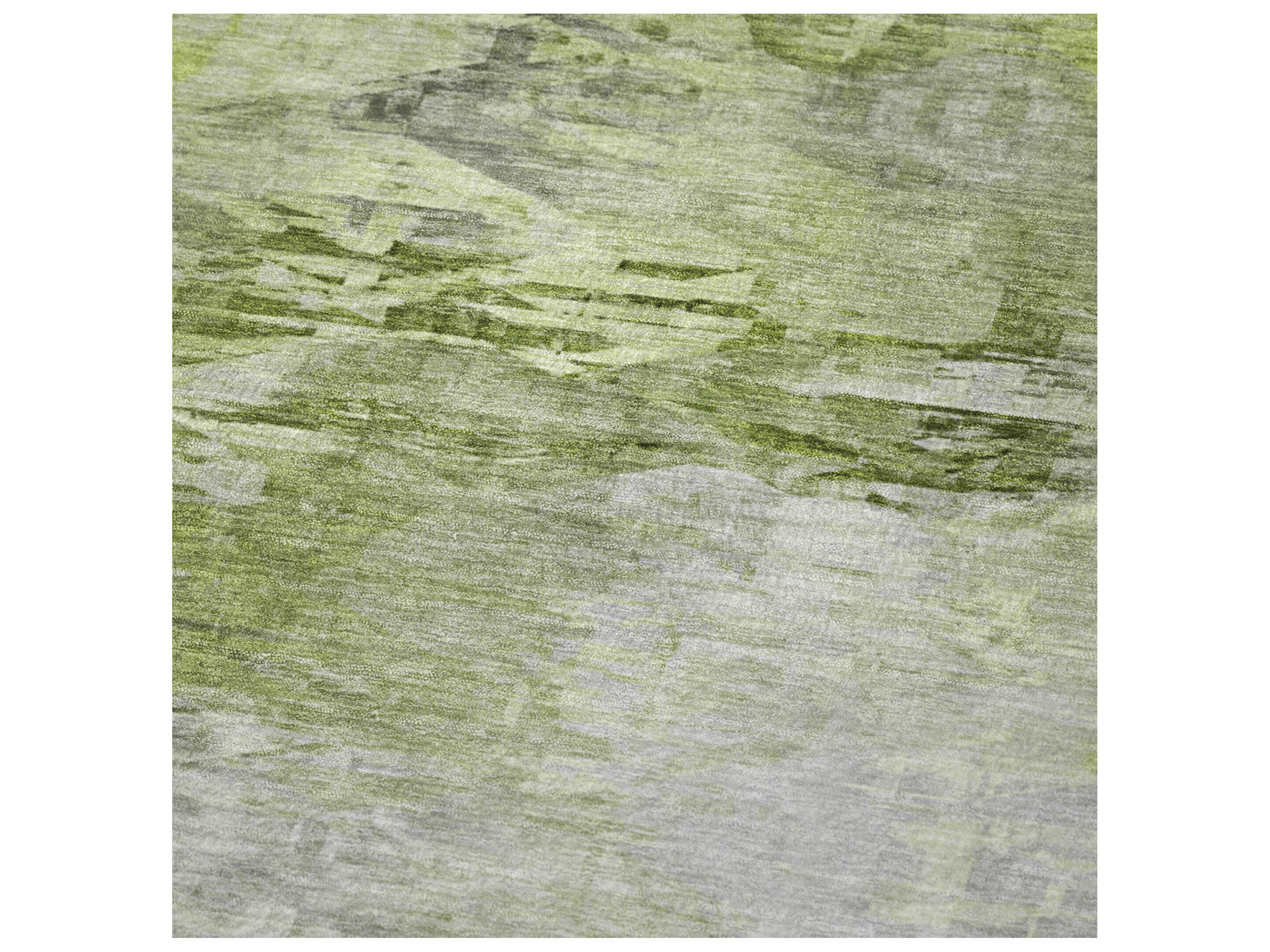 Dalyn Sherpa Green Polyester Throw