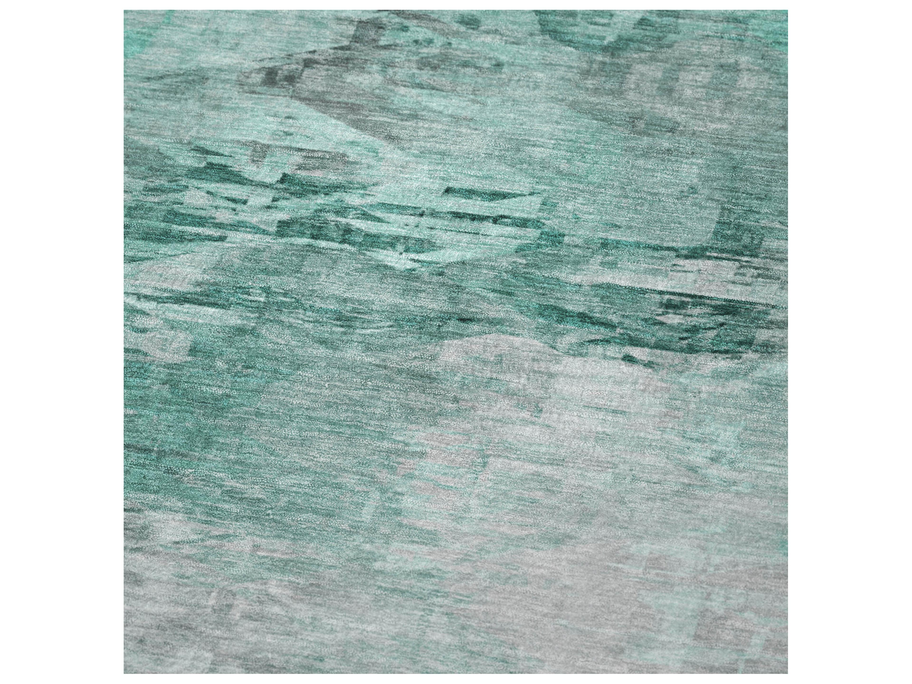 Dalyn Sherpa Teal Polyester Throw