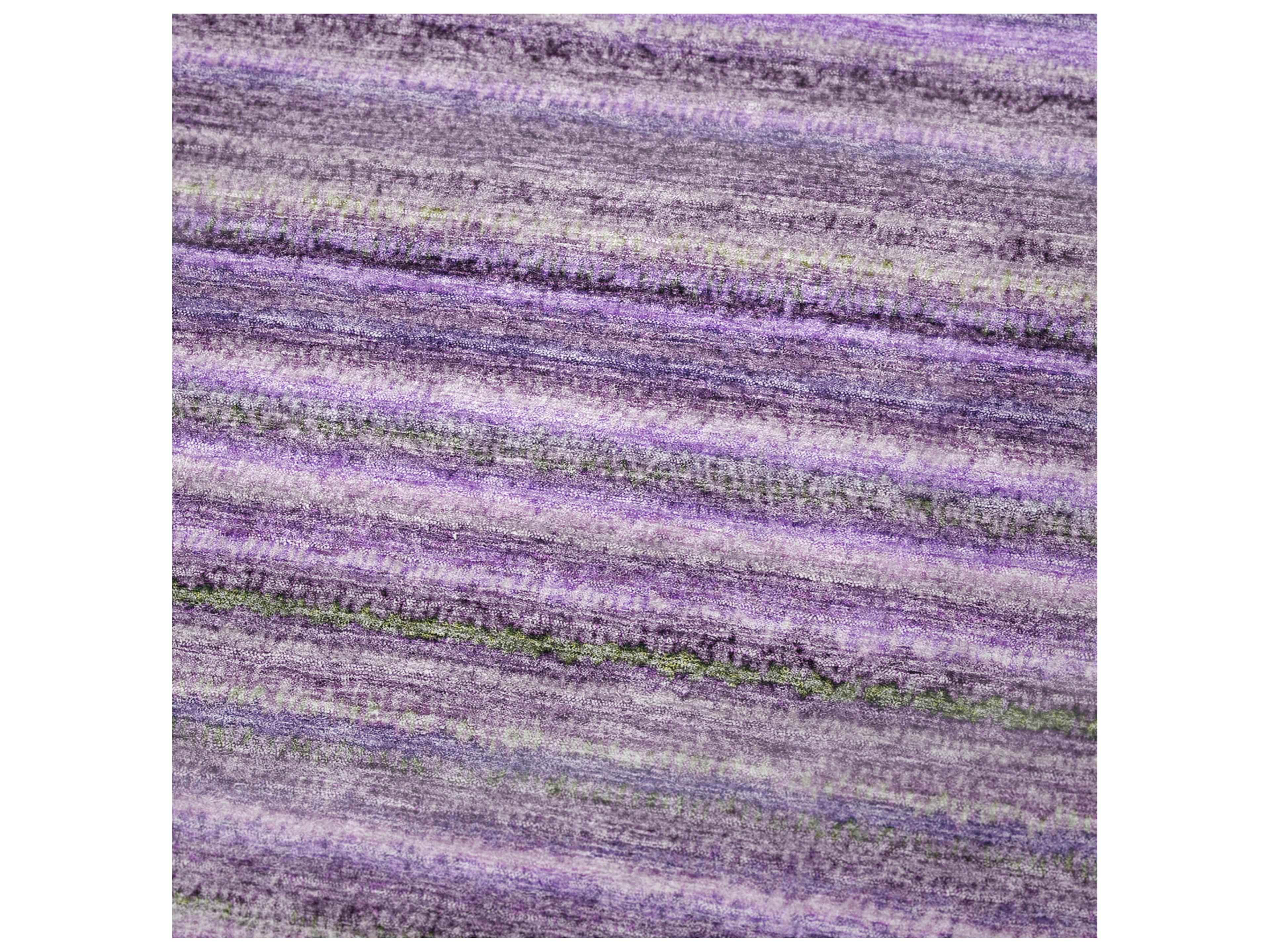 Dalyn Sherpa Purple Polyester Throw